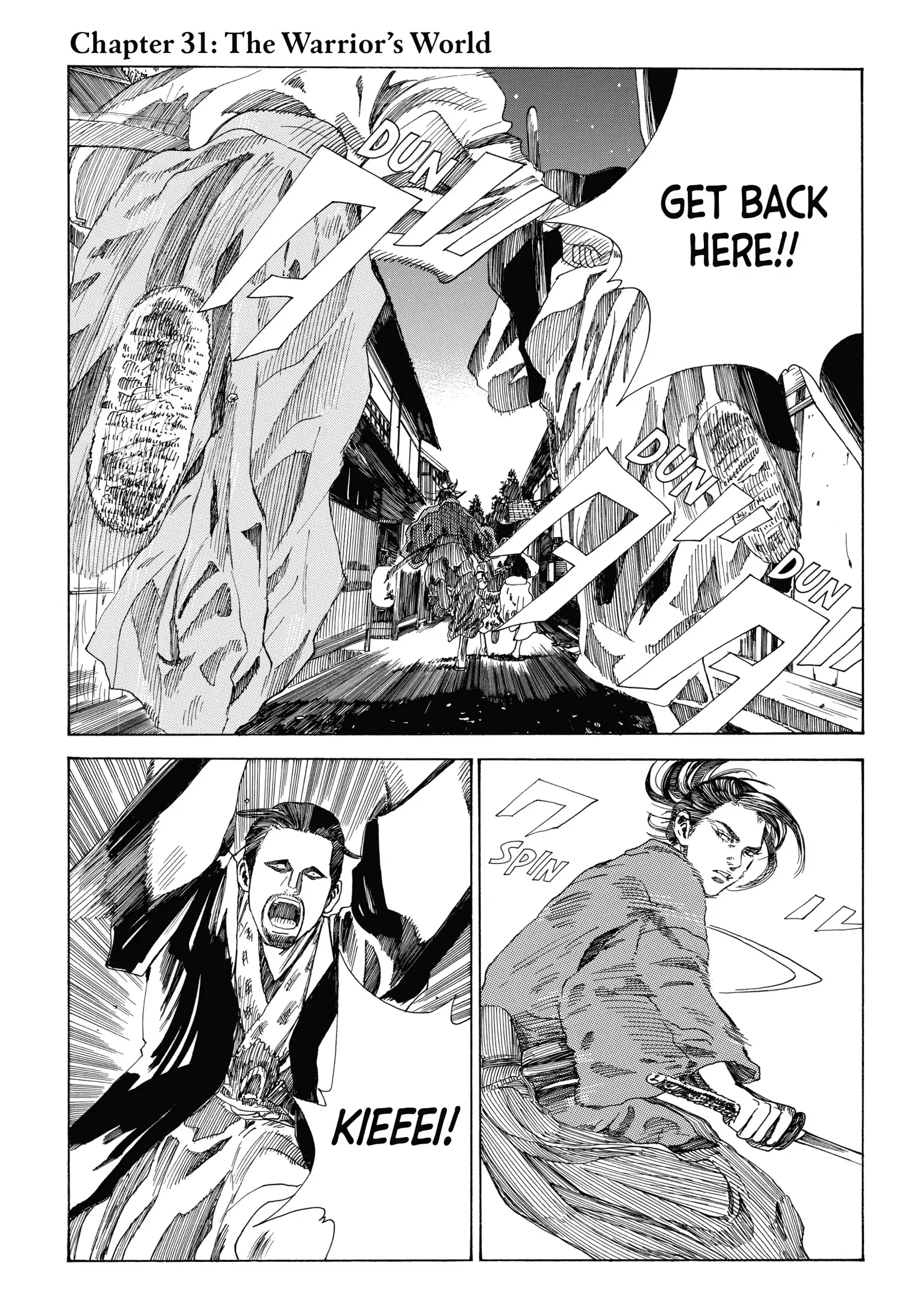 The Blue Wolves of Mibu Chapter 31 - page 1