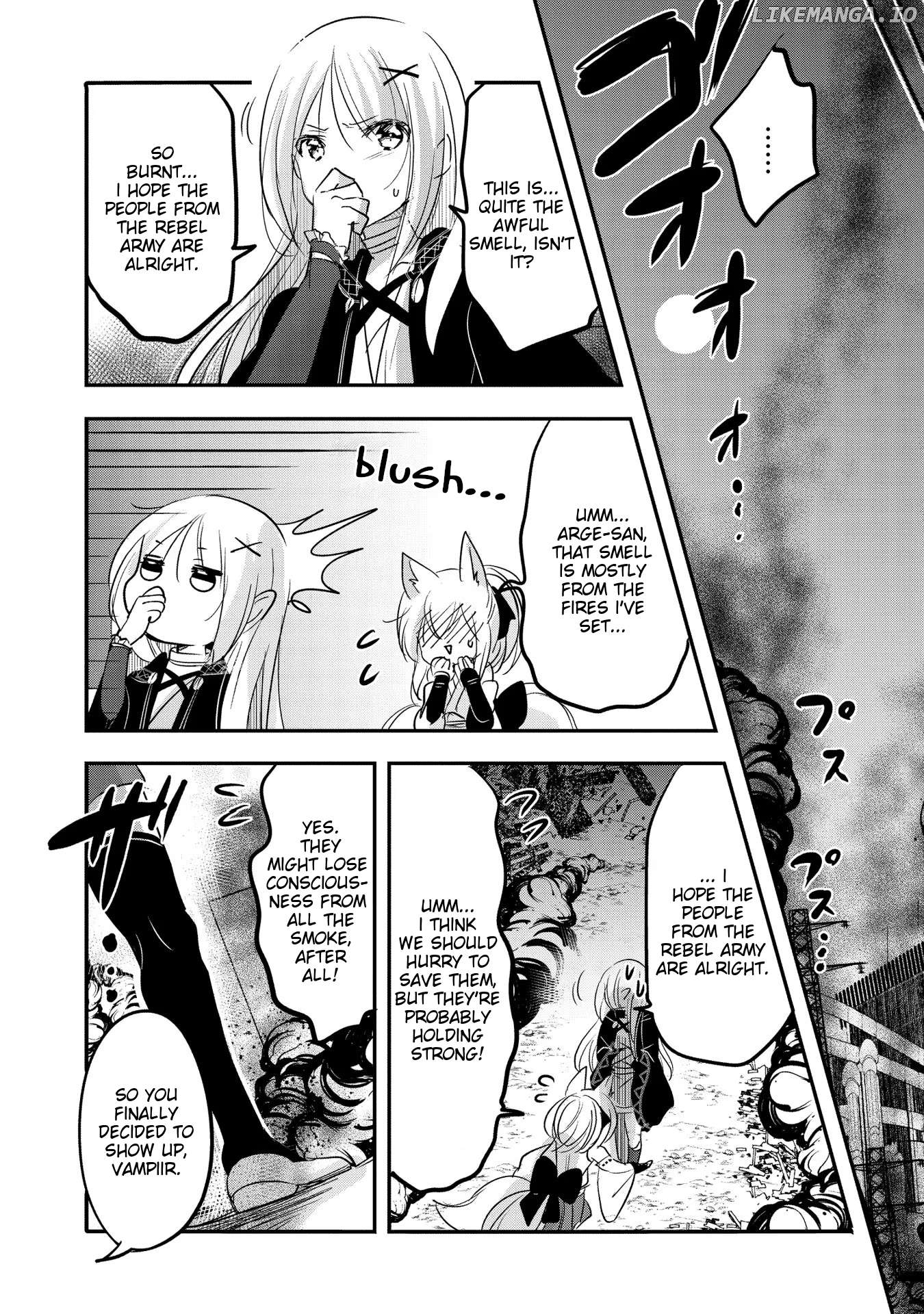 Tensei Kyuuketsuki-san wa Ohirune ga Shitai Chapter 55 - page 21