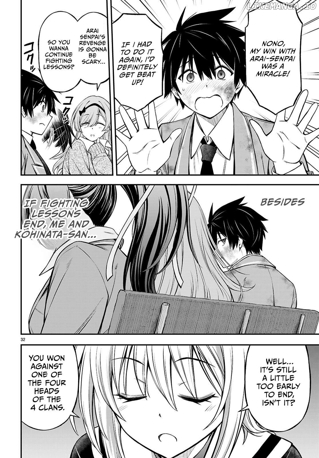 Houkago wa Kenka Saikyou no Gyaru ni Tsurekomareru Seikatsu Kanojo-tachi ni Sukarete, Boku mo Saikyou ni!? Chapter 11 - page 30
