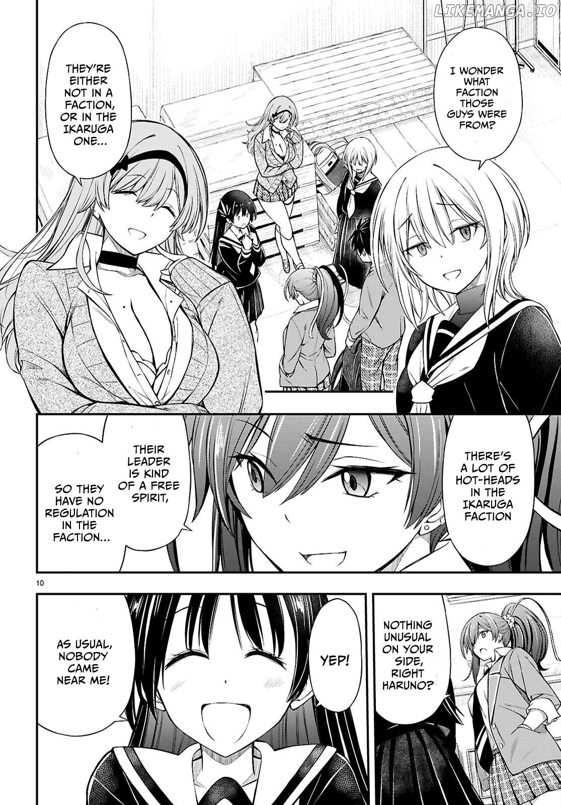 Houkago wa Kenka Saikyou no Gyaru ni Tsurekomareru Seikatsu Kanojo-tachi ni Sukarete, Boku mo Saikyou ni!? Chapter 12 - page 10