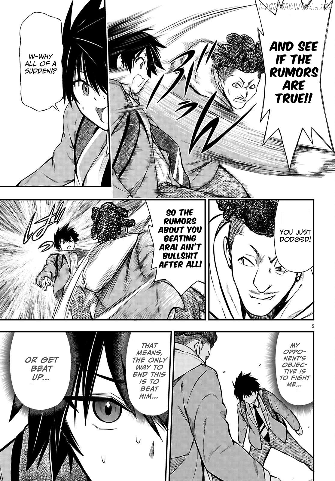 Houkago wa Kenka Saikyou no Gyaru ni Tsurekomareru Seikatsu Kanojo-tachi ni Sukarete, Boku mo Saikyou ni!? Chapter 12 - page 5