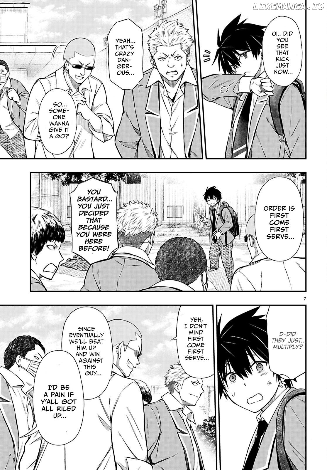 Houkago wa Kenka Saikyou no Gyaru ni Tsurekomareru Seikatsu Kanojo-tachi ni Sukarete, Boku mo Saikyou ni!? Chapter 12 - page 7