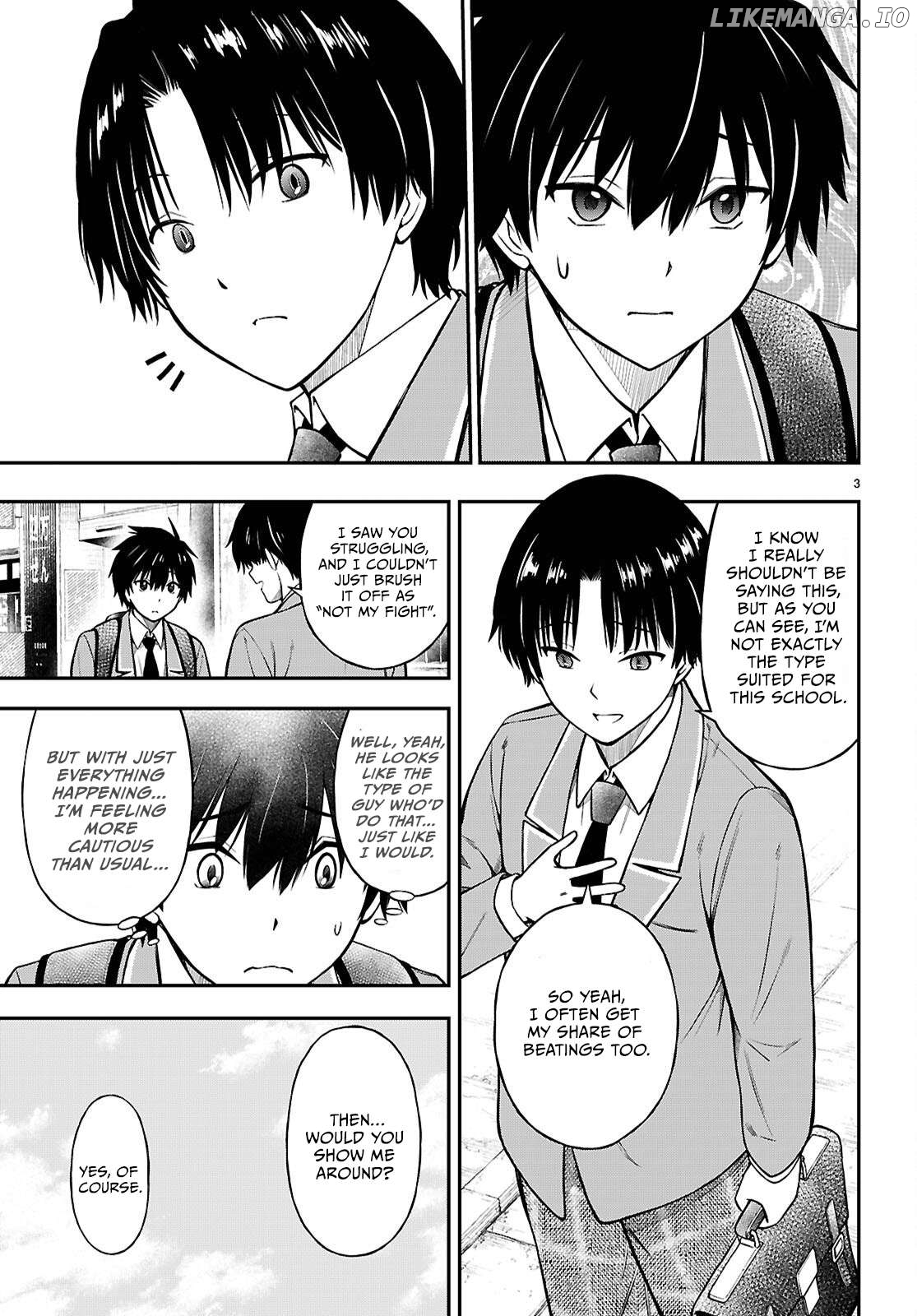 Houkago wa Kenka Saikyou no Gyaru ni Tsurekomareru Seikatsu Kanojo-tachi ni Sukarete, Boku mo Saikyou ni!? Chapter 13 - page 3