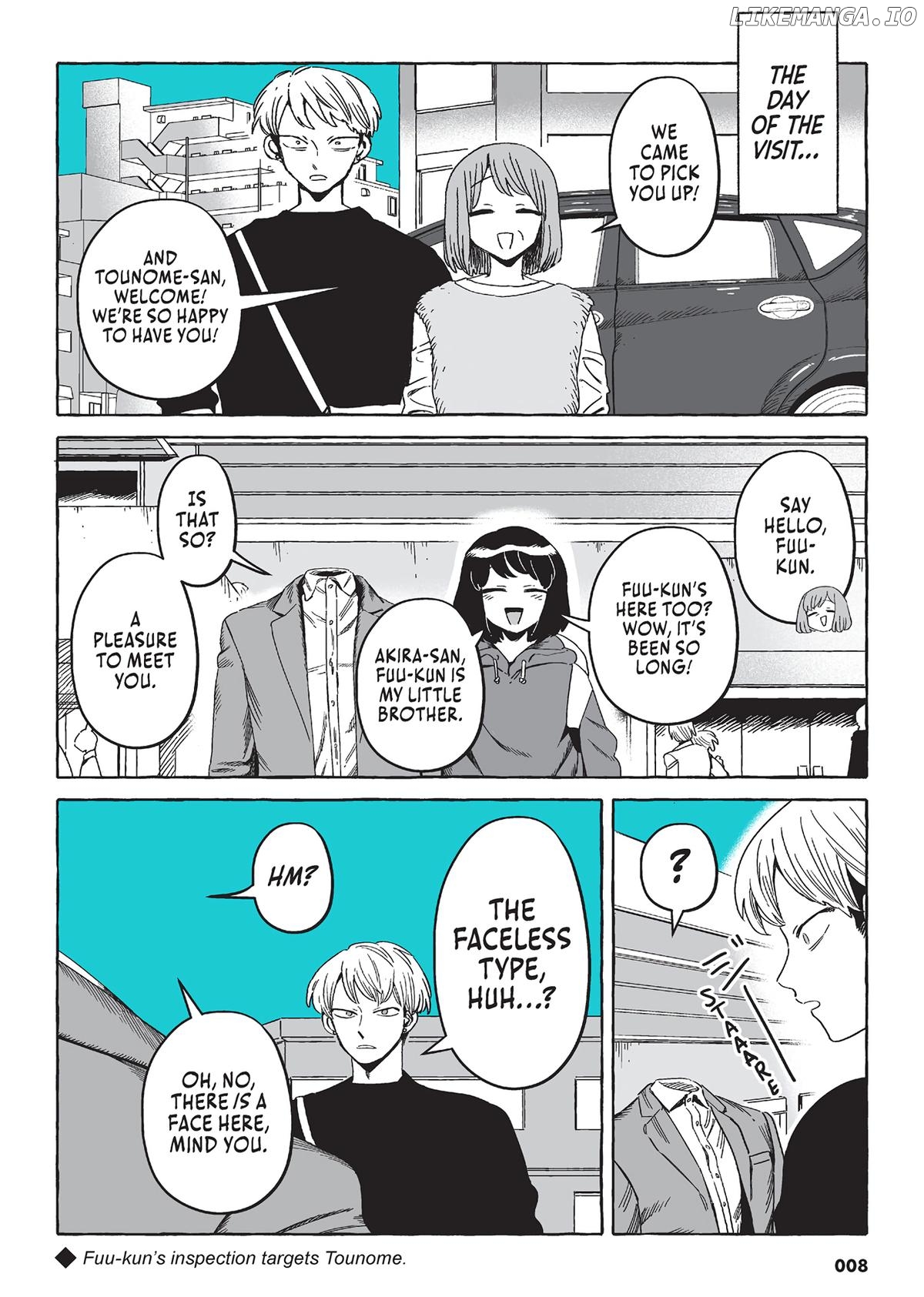 Toumei Otoko to Ningen Onna ~Sonouchi Fuufu ni Naru Futari~ Chapter 37 - page 8
