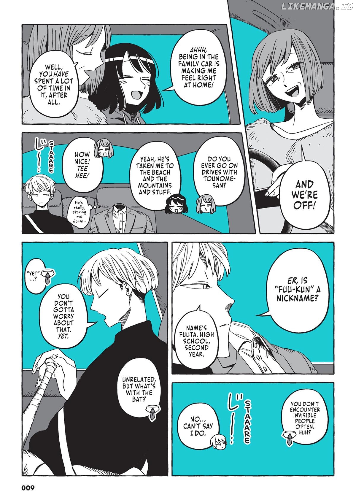Toumei Otoko to Ningen Onna ~Sonouchi Fuufu ni Naru Futari~ Chapter 37 - page 9