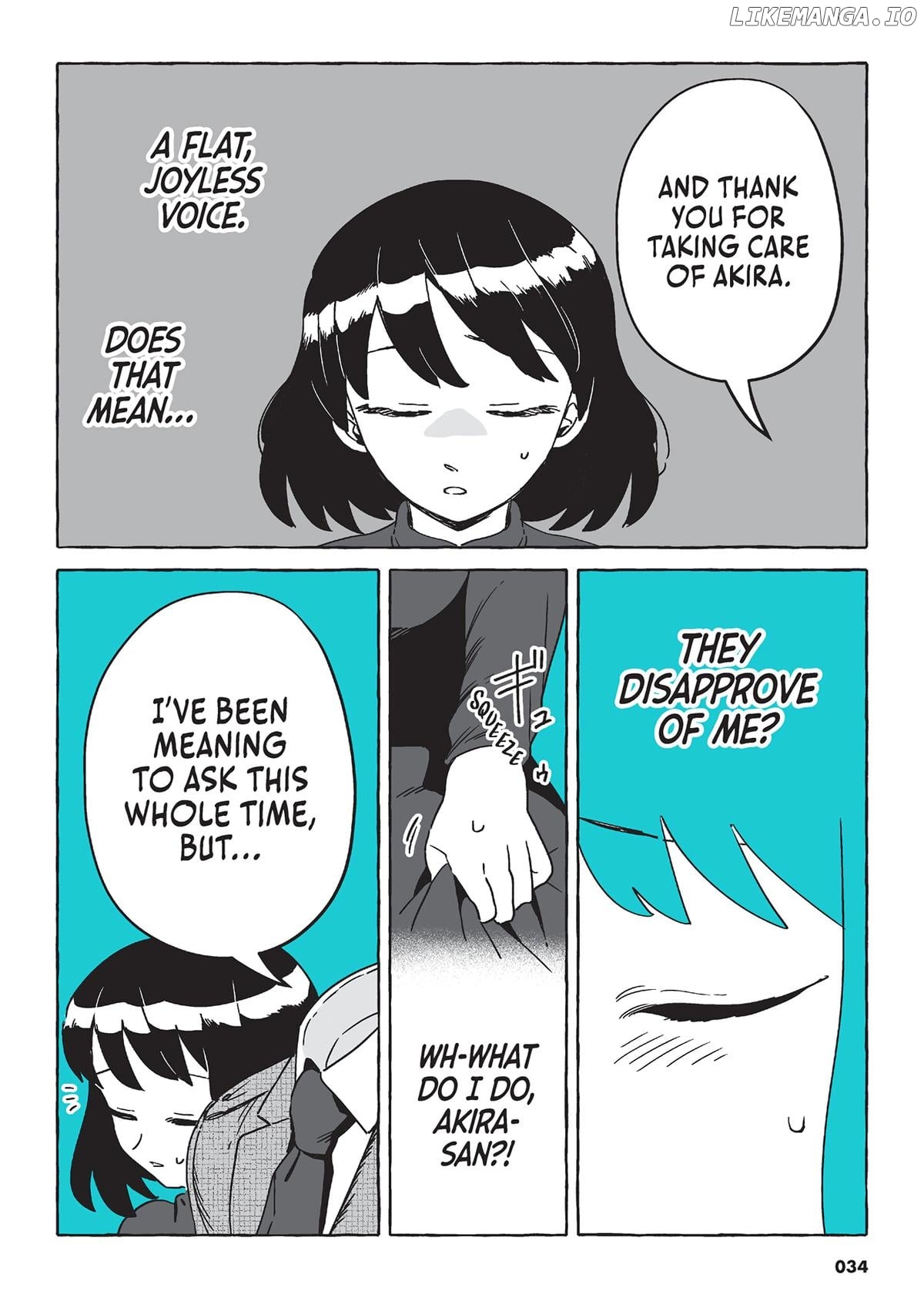 Toumei Otoko to Ningen Onna ~Sonouchi Fuufu ni Naru Futari~ Chapter 39 - page 8