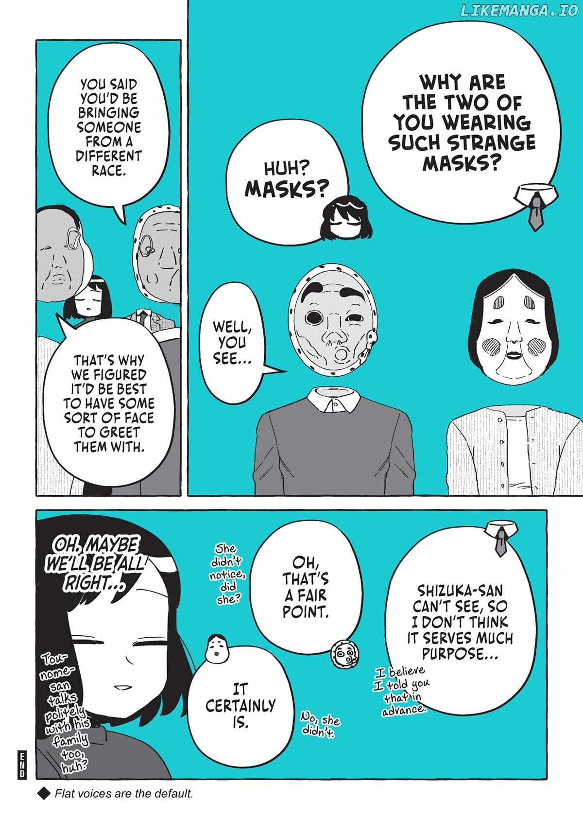 Toumei Otoko to Ningen Onna ~Sonouchi Fuufu ni Naru Futari~ Chapter 39 - page 9