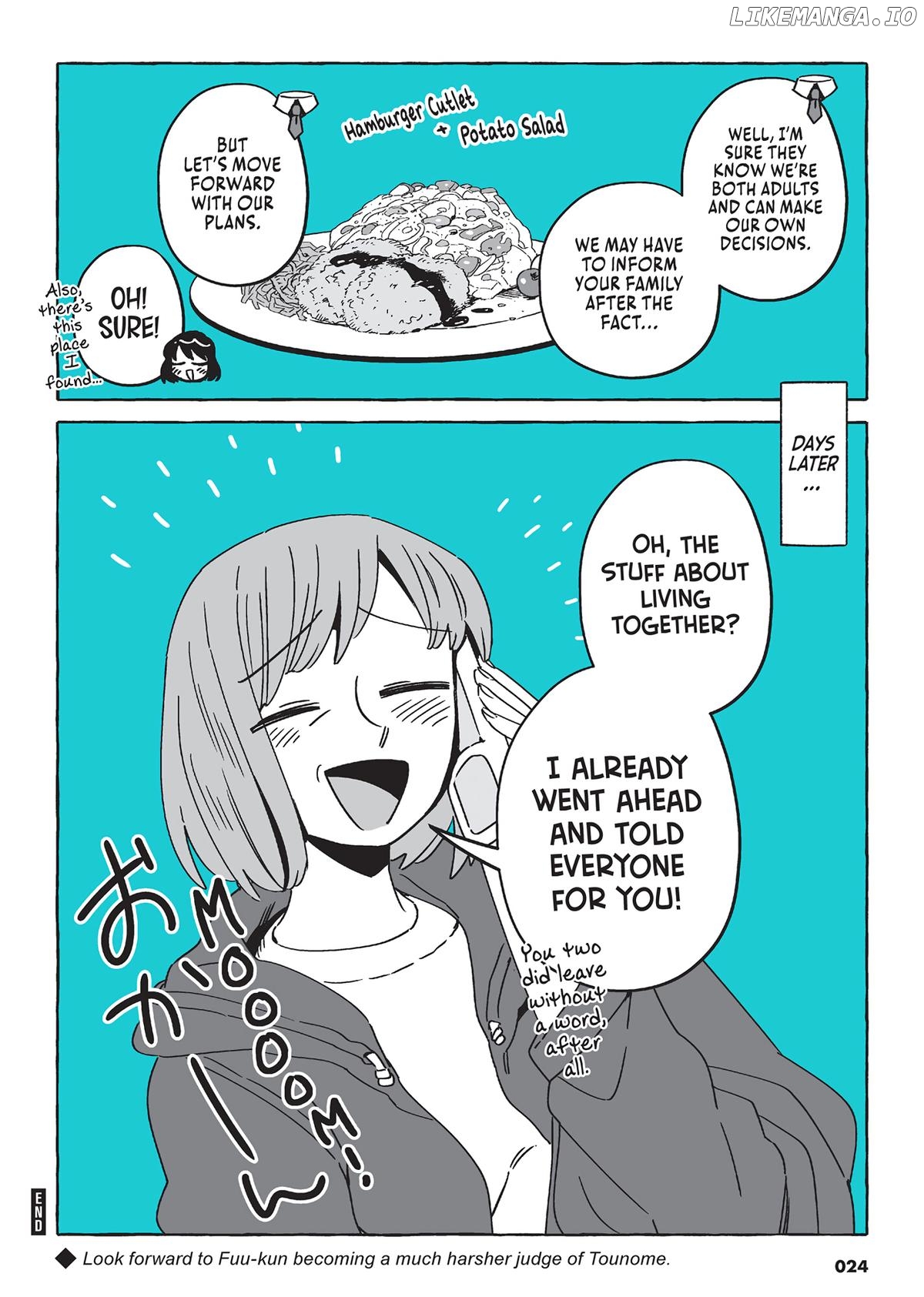 Toumei Otoko to Ningen Onna ~Sonouchi Fuufu ni Naru Futari~ Chapter 38 - page 8