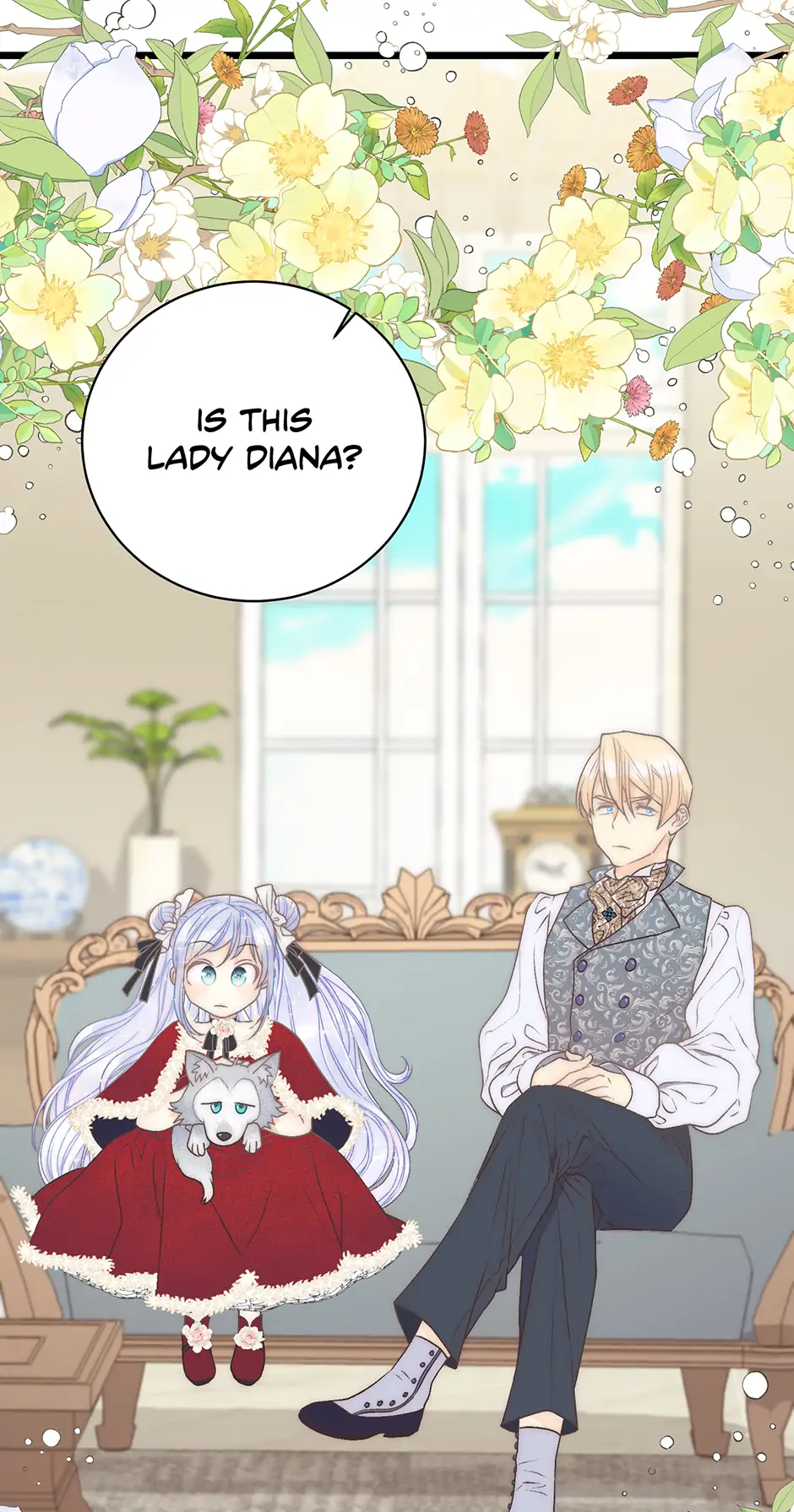 The Youngest Child of the Family Is Preventing the World From Ending Chapter 26 - page 55