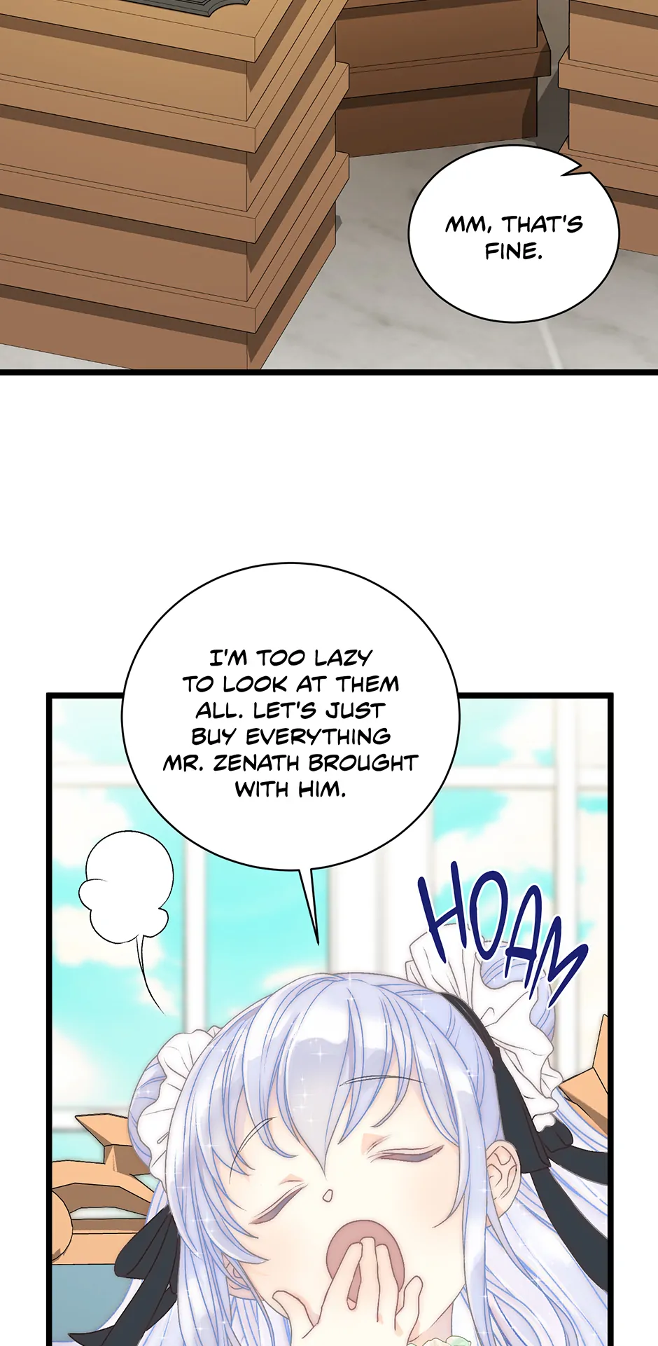 The Youngest Child of the Family Is Preventing the World From Ending Chapter 26 - page 69