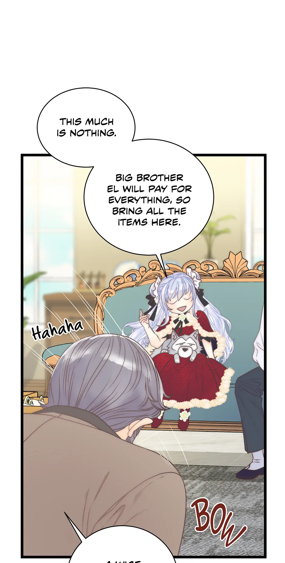 The Youngest Child of the Family Is Preventing the World From Ending Chapter 26 - page 72