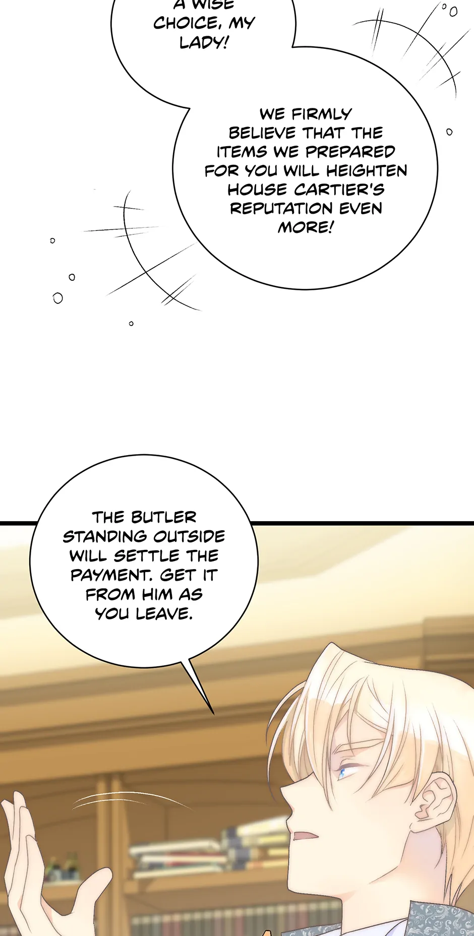 The Youngest Child of the Family Is Preventing the World From Ending Chapter 26 - page 73