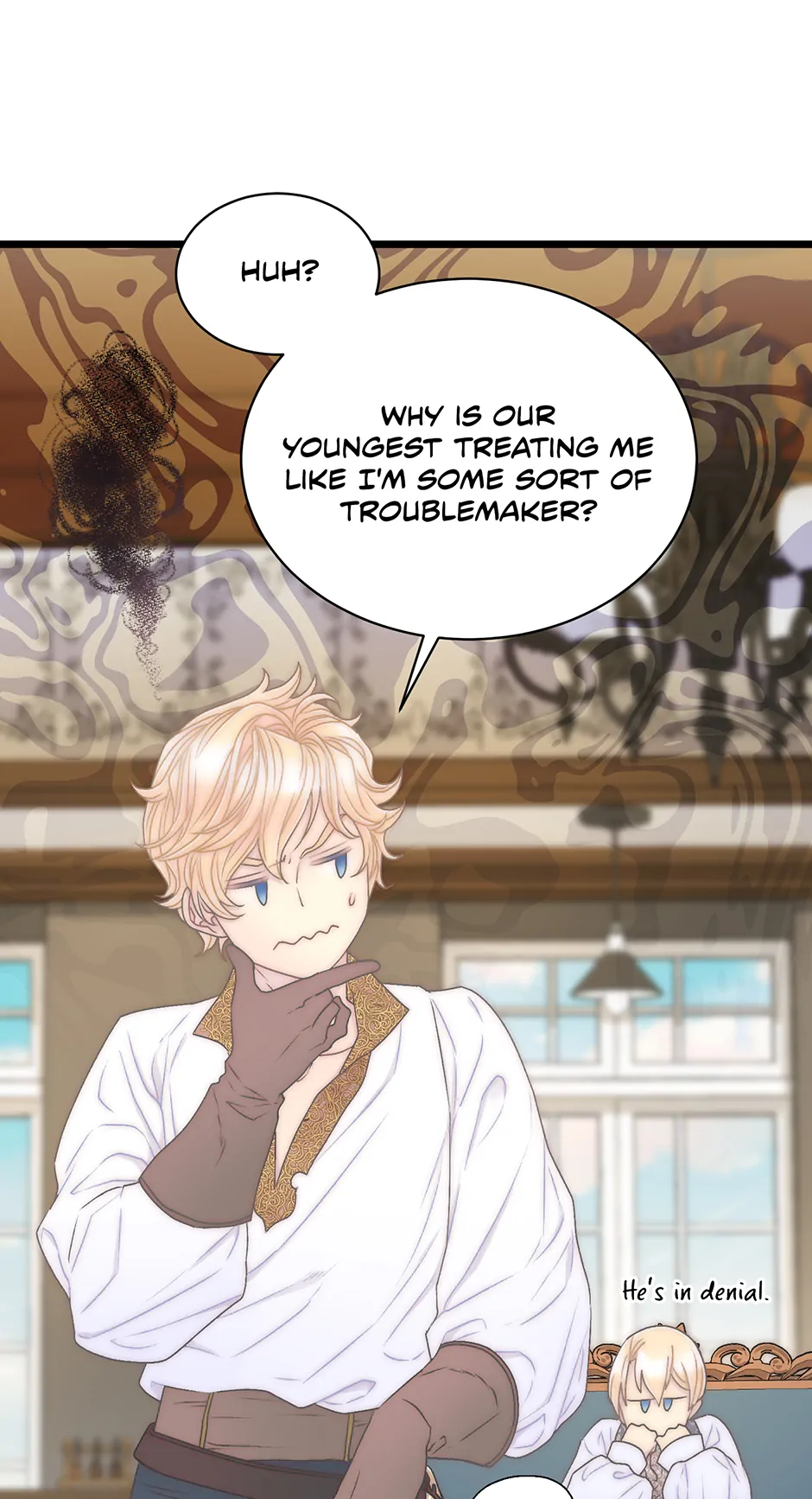 The Youngest Child of the Family Is Preventing the World From Ending Chapter 27 - page 20