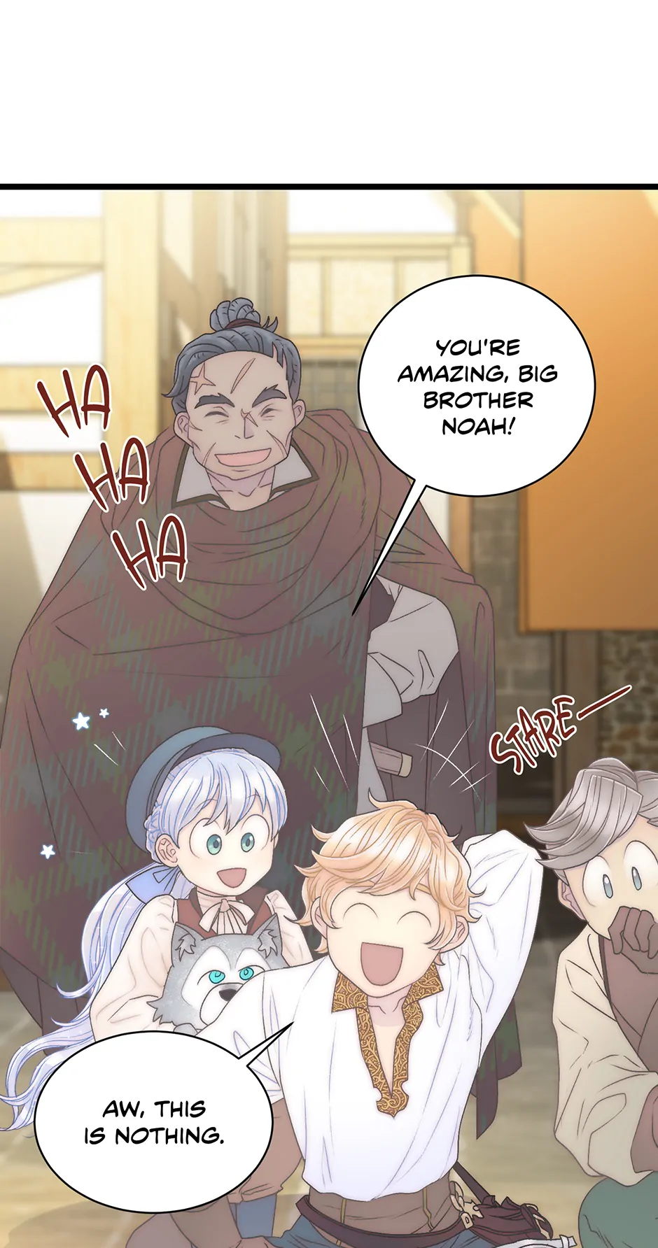 The Youngest Child of the Family Is Preventing the World From Ending Chapter 27 - page 46