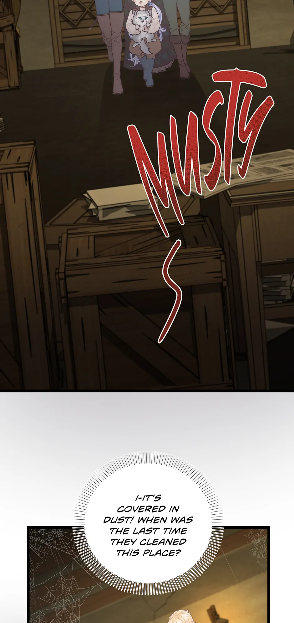 The Youngest Child of the Family Is Preventing the World From Ending Chapter 27 - page 54