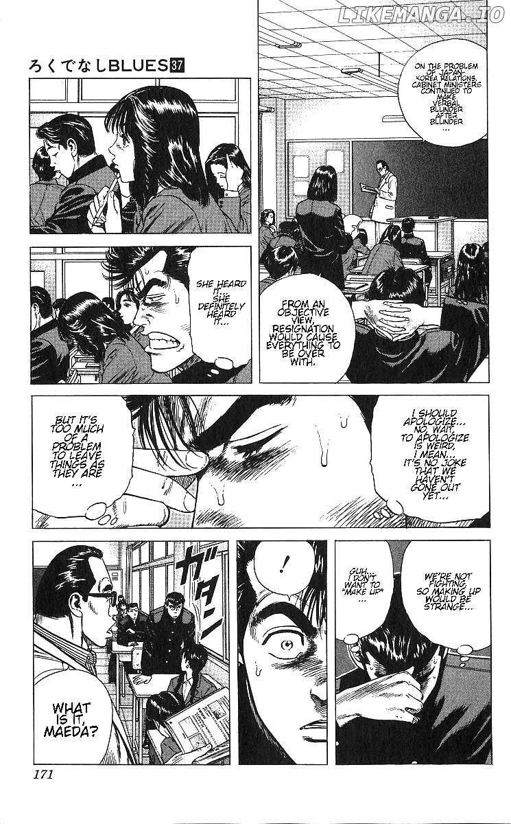 Rokudenashi Blues Chapter 367 - page 11