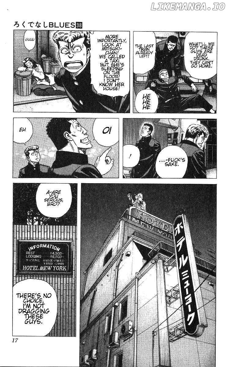 Rokudenashi Blues Chapter 369 - page 19