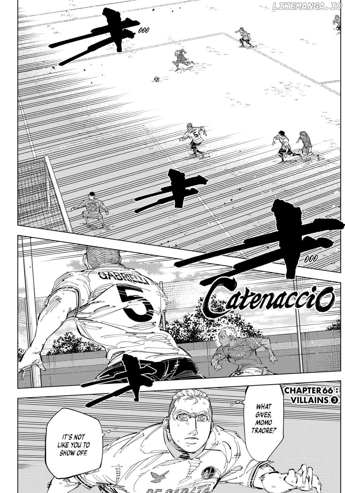 Catenaccio - Manga Chapter 66 - page 1