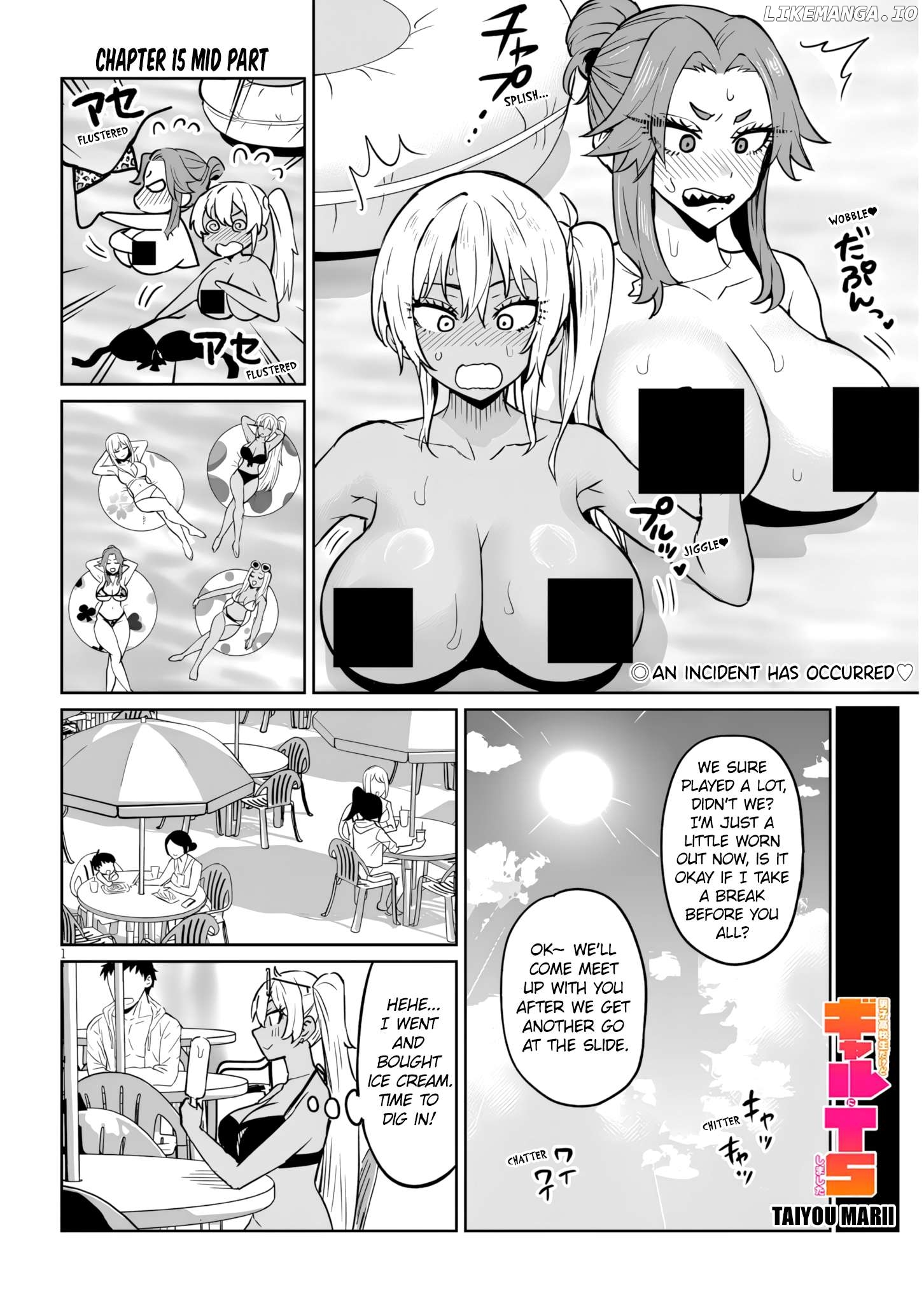 Danshi Kokoseidakedo Gyaru ni TS Shimashita Chapter 15.2 - page 1
