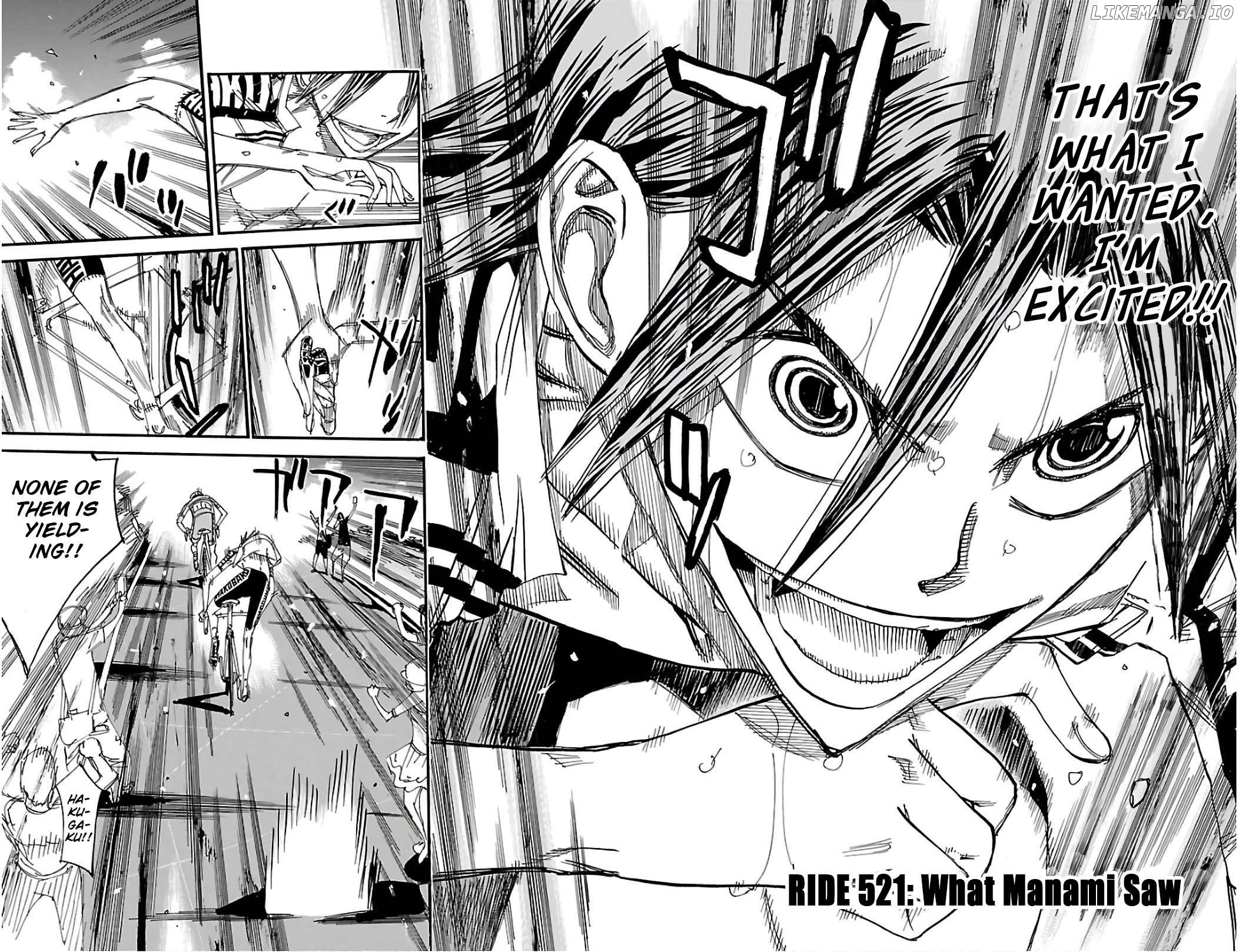 Yowamushi Pedal Chapter 521 - page 4