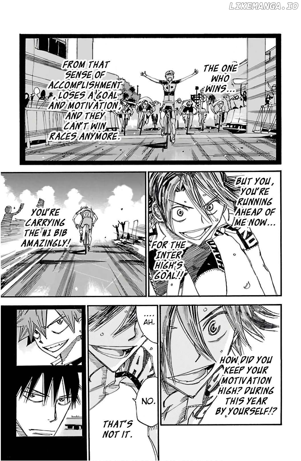 Yowamushi Pedal Chapter 521 - page 8