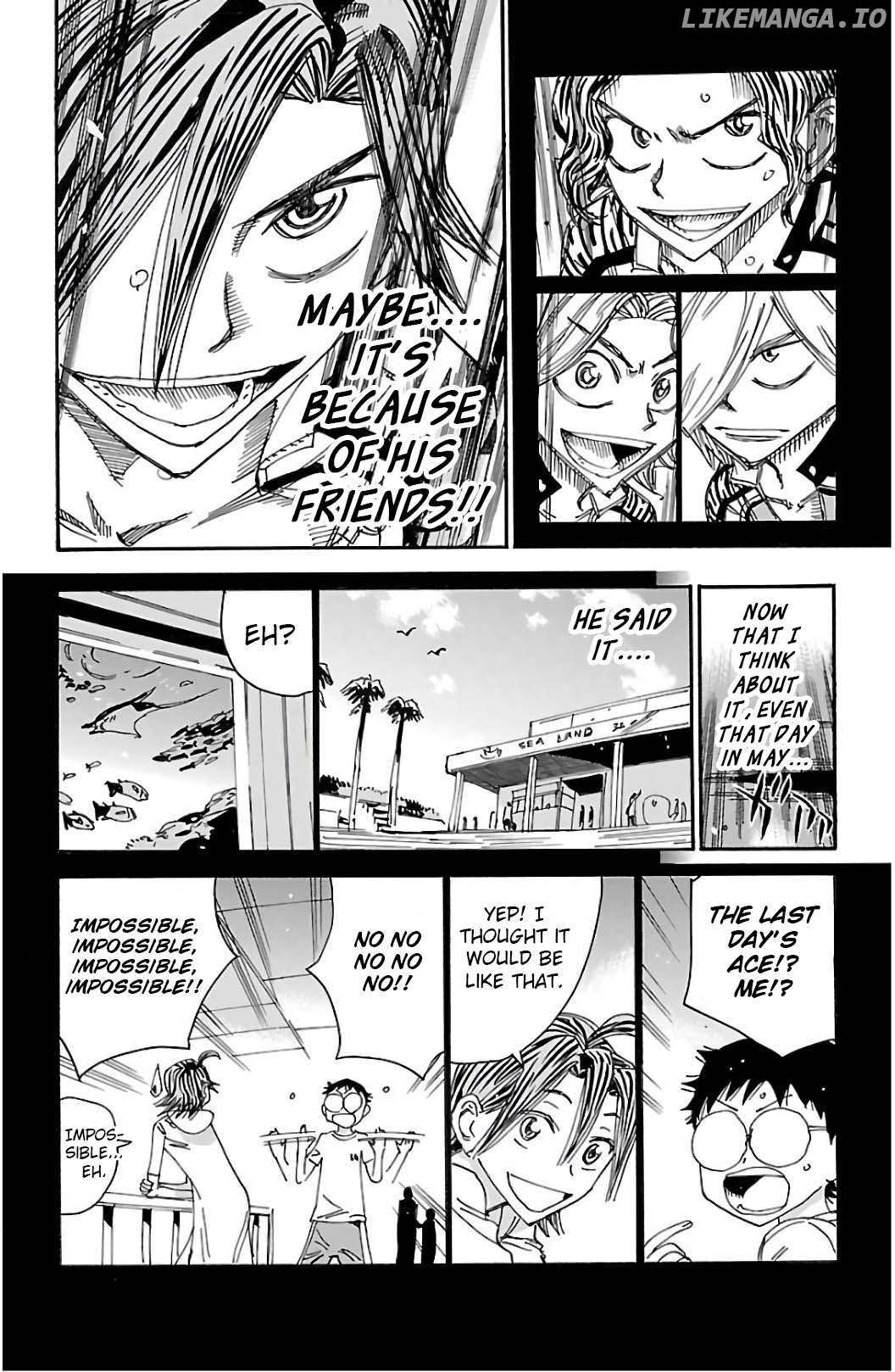 Yowamushi Pedal Chapter 521 - page 9