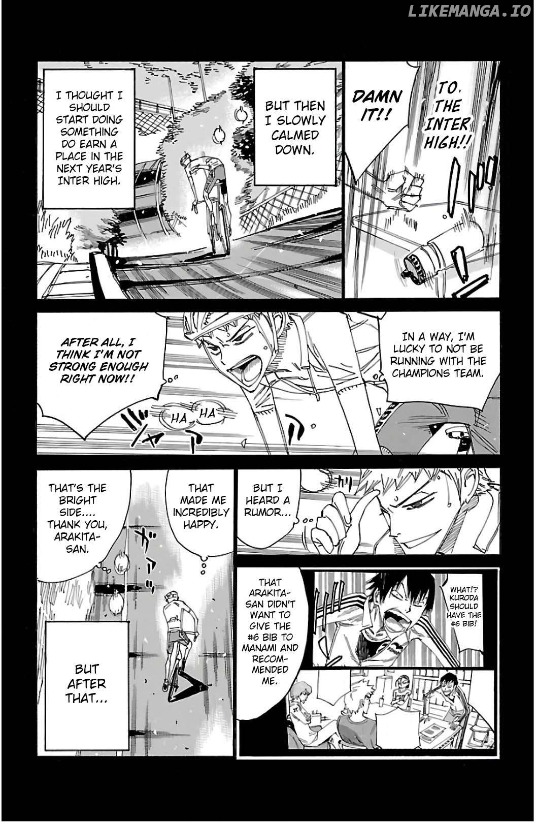 Yowamushi Pedal Chapter 522 - page 3
