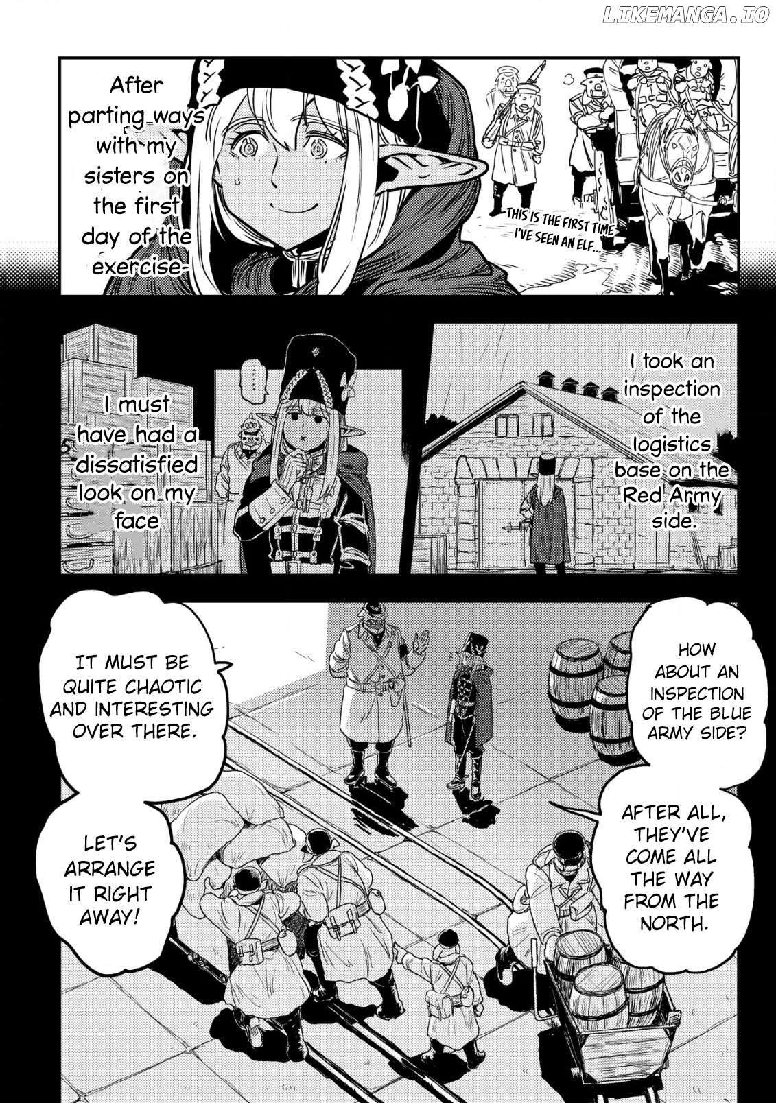 Orcsen Oukokushi – Yaban na Ooku no Kuni wa, Ikanishite Heiwa na Elf no Kuni wo Yakiharau ni Itatta ka Chapter 5.1 - page 5