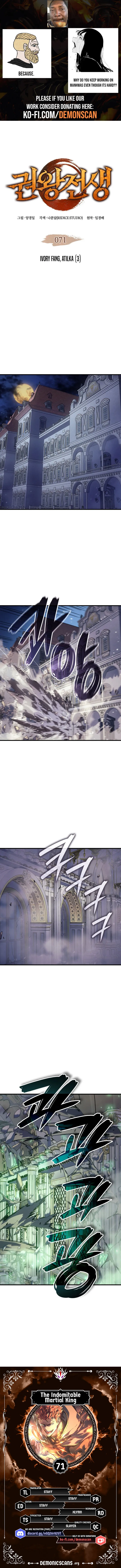 The Indomitable Martial King Chapter 71 - page 1