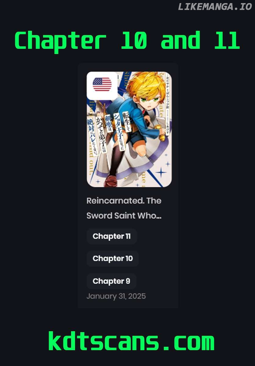 Reincarnated. The Sword Saint Who Became A Shorty Prince To His Former Disciples ~ I Don't Want My Former Disciples To Find Out Chapter 9 - page 37