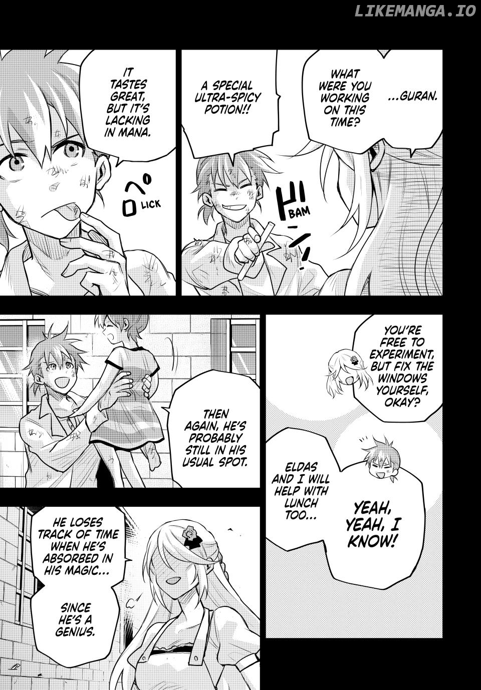 A Court Magician, Who Was Focused On Supportive Magic Because His Allies Were Too Weak, Aims To Become The Strongest After Being Banished Chapter 154 - page 3