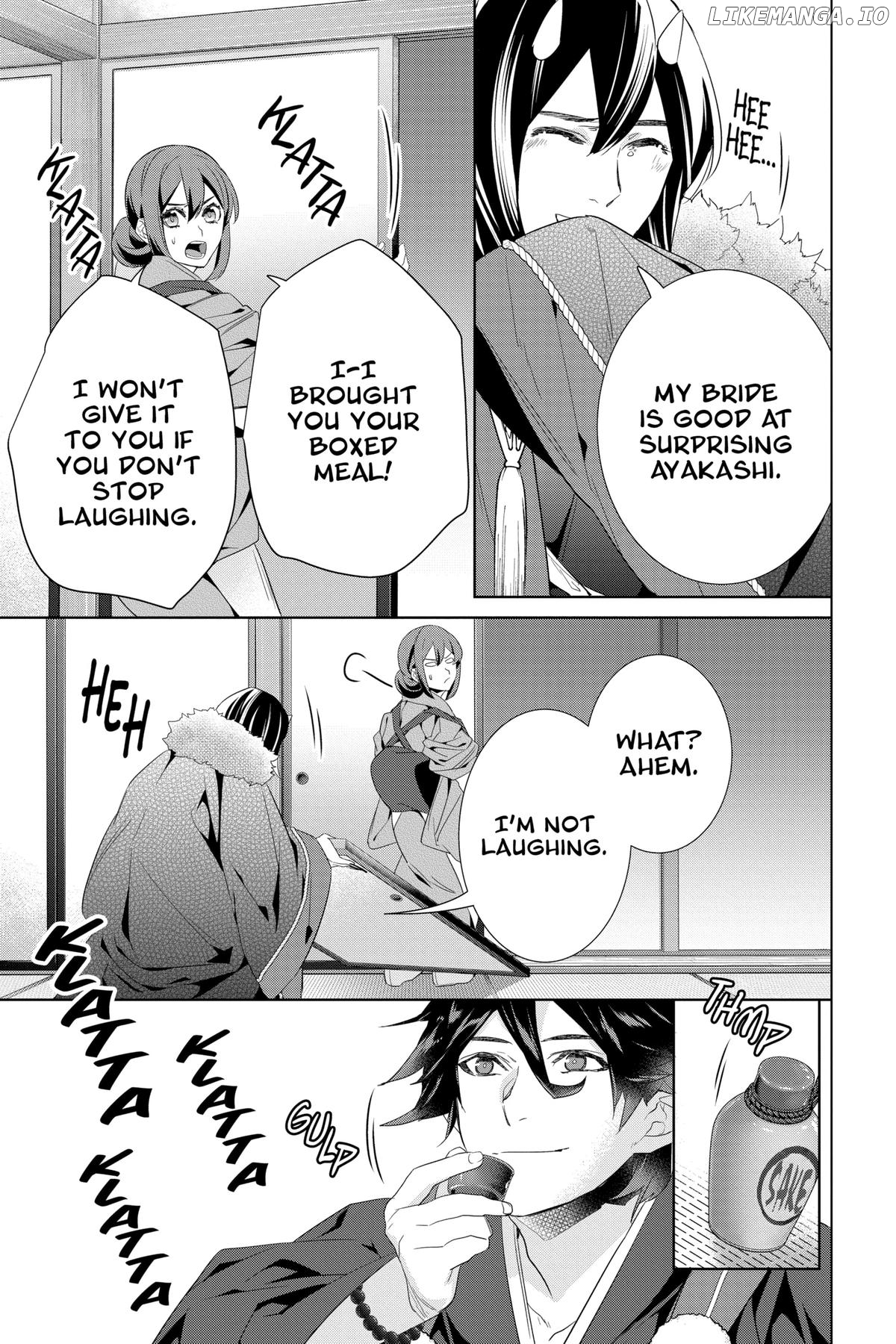 Kakuriyo no Yadomeshi: Ayakashi Oyado ni Yomeiri Shimasu. Chapter 50 - page 14