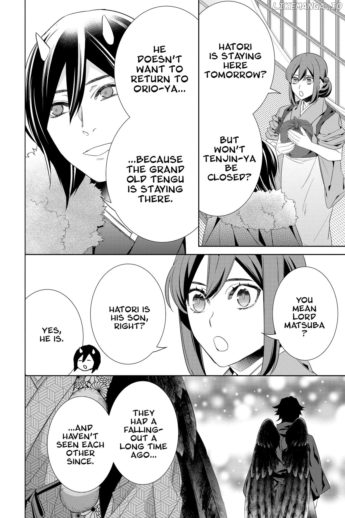 Kakuriyo no Yadomeshi: Ayakashi Oyado ni Yomeiri Shimasu. Chapter 50 - page 19