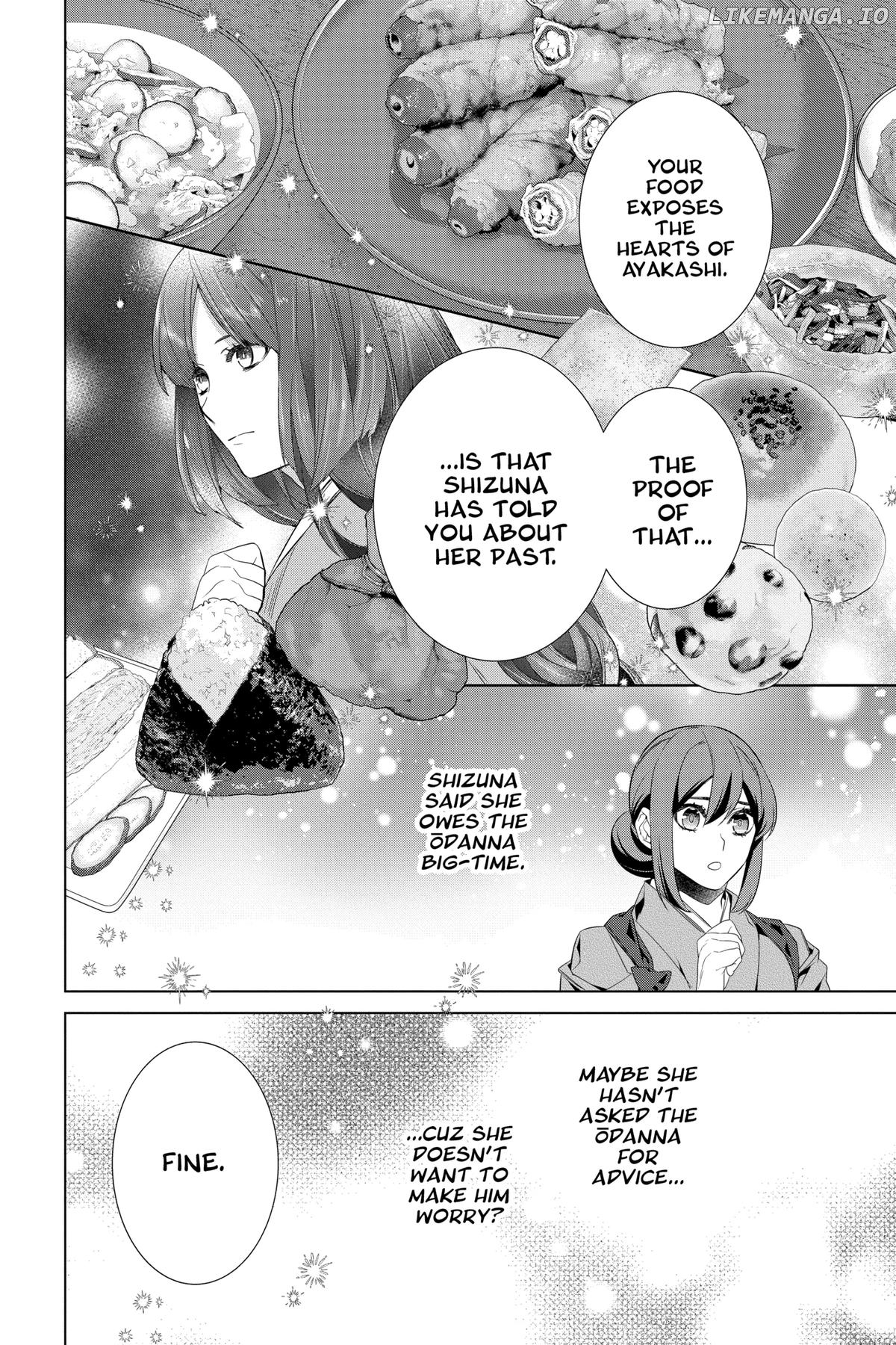 Kakuriyo no Yadomeshi: Ayakashi Oyado ni Yomeiri Shimasu. Chapter 51 - page 10