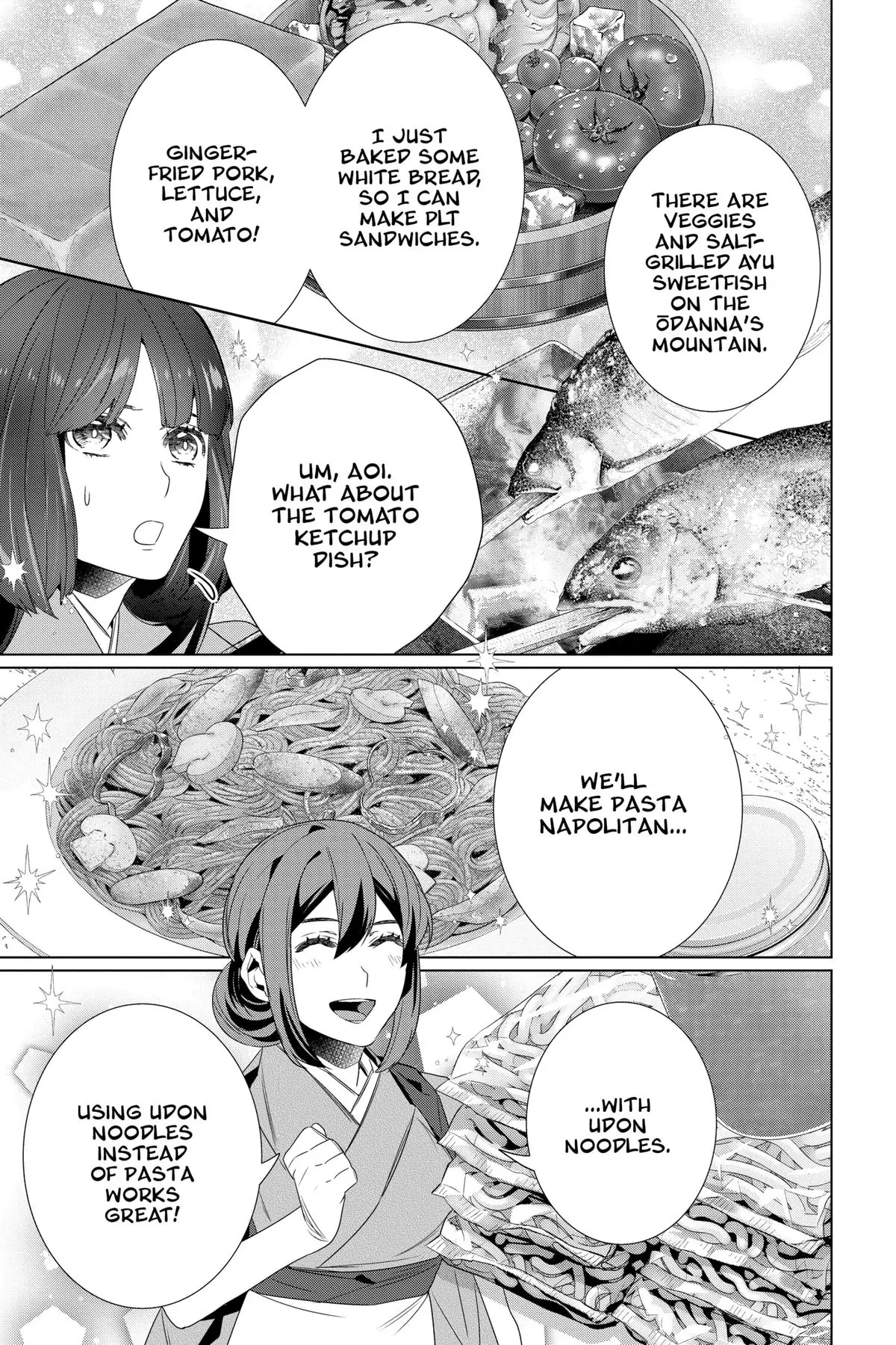 Kakuriyo no Yadomeshi: Ayakashi Oyado ni Yomeiri Shimasu. Chapter 53 - page 15