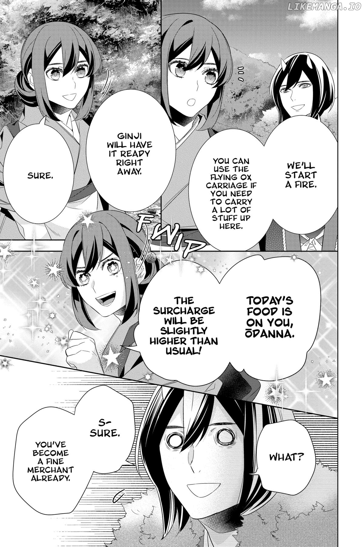 Kakuriyo no Yadomeshi: Ayakashi Oyado ni Yomeiri Shimasu. Chapter 53 - page 7