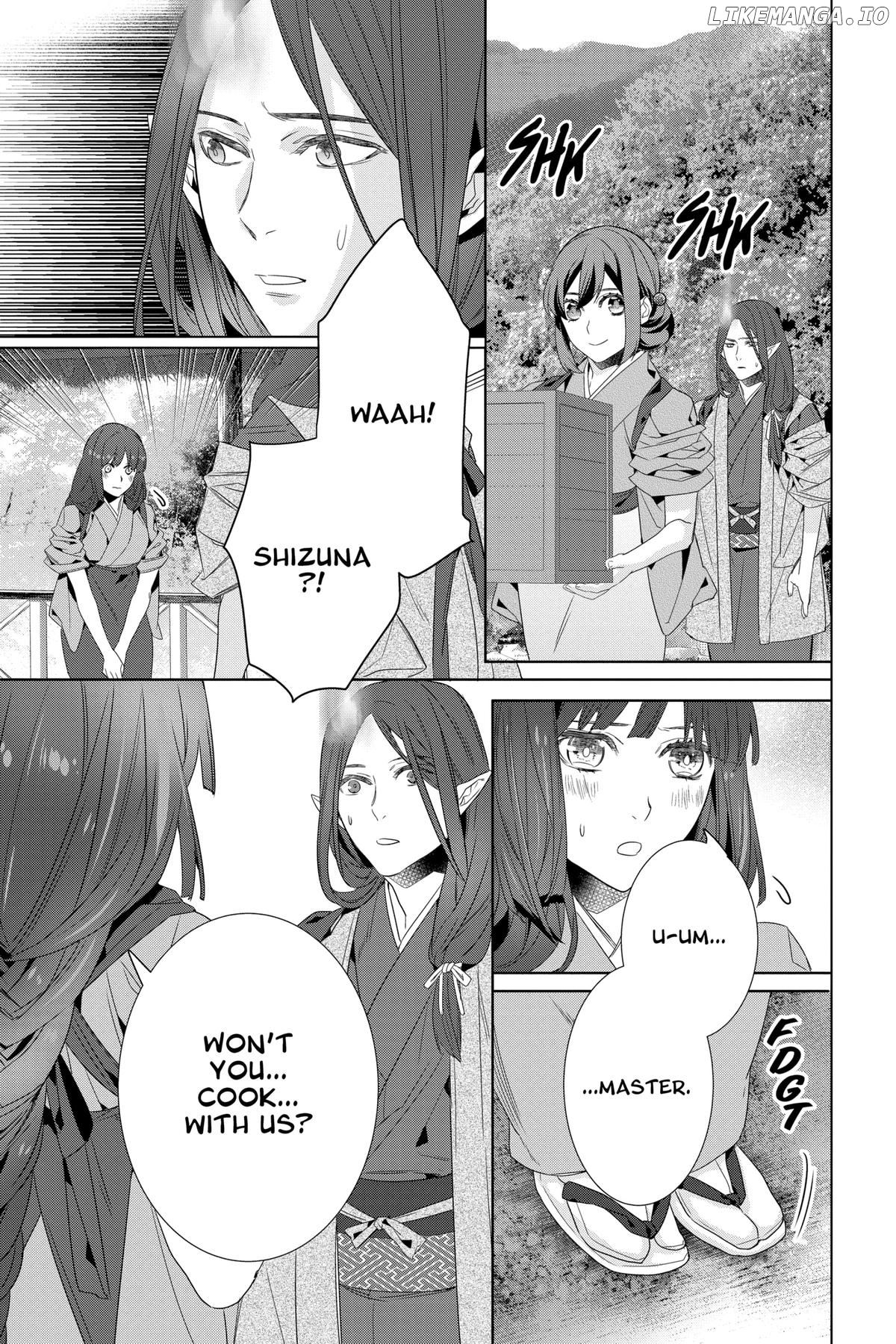 Kakuriyo no Yadomeshi: Ayakashi Oyado ni Yomeiri Shimasu. Chapter 54 - page 13
