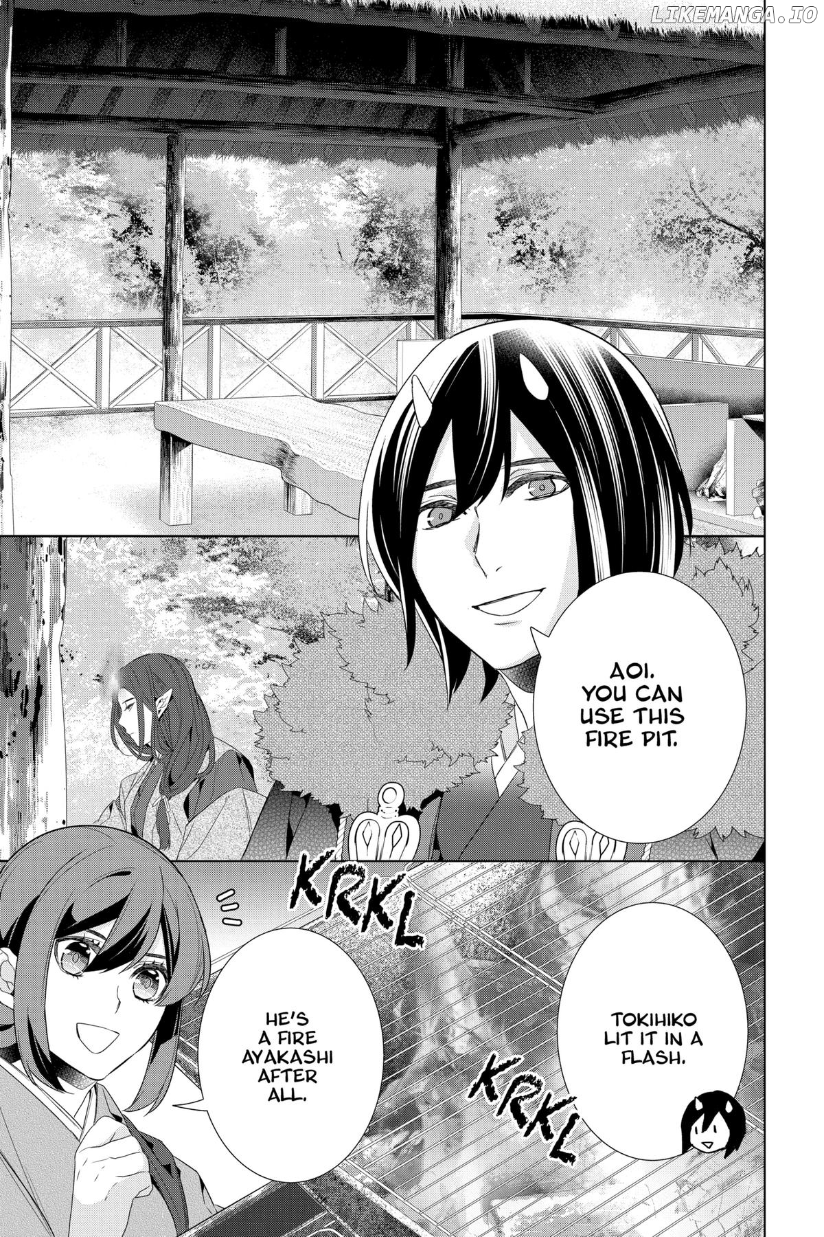 Kakuriyo no Yadomeshi: Ayakashi Oyado ni Yomeiri Shimasu. Chapter 54 - page 3