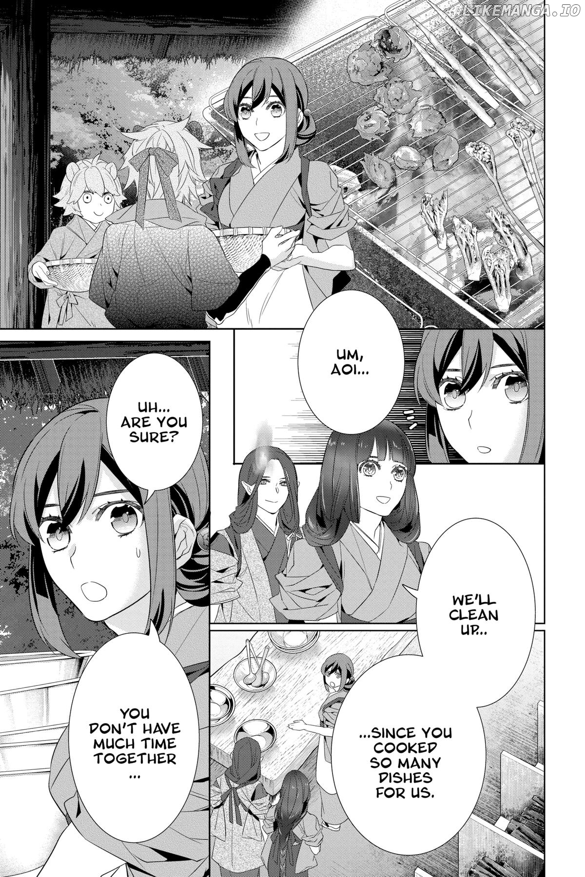 Kakuriyo no Yadomeshi: Ayakashi Oyado ni Yomeiri Shimasu. Chapter 55 - page 9