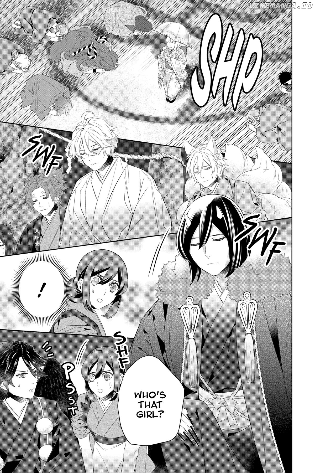 Kakuriyo no Yadomeshi: Ayakashi Oyado ni Yomeiri Shimasu. Chapter 56 - page 13