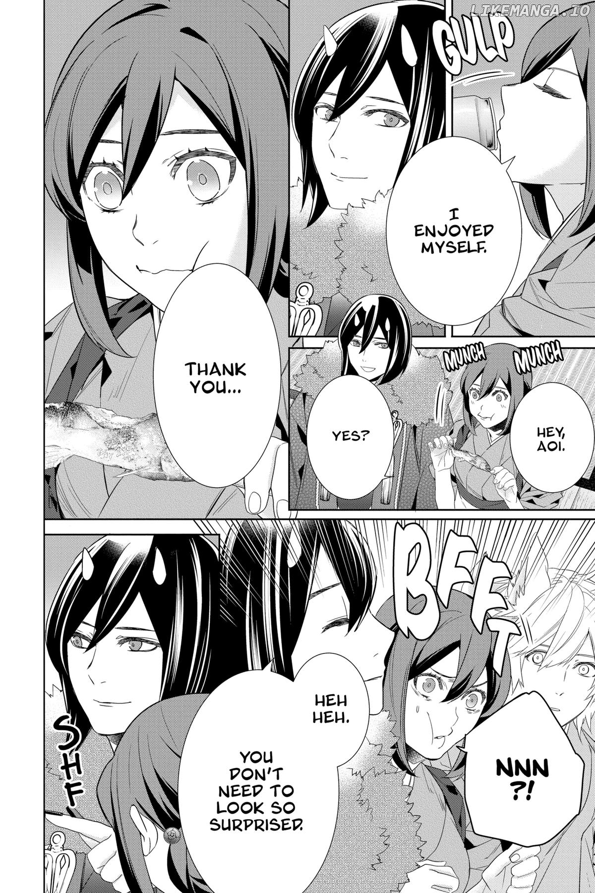 Kakuriyo no Yadomeshi: Ayakashi Oyado ni Yomeiri Shimasu. Chapter 56 - page 2