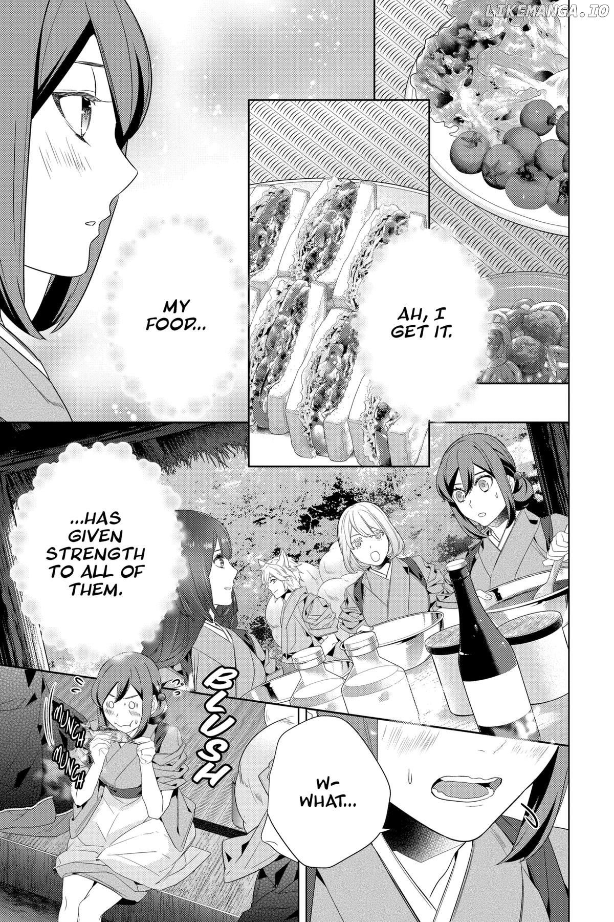 Kakuriyo no Yadomeshi: Ayakashi Oyado ni Yomeiri Shimasu. Chapter 56 - page 5