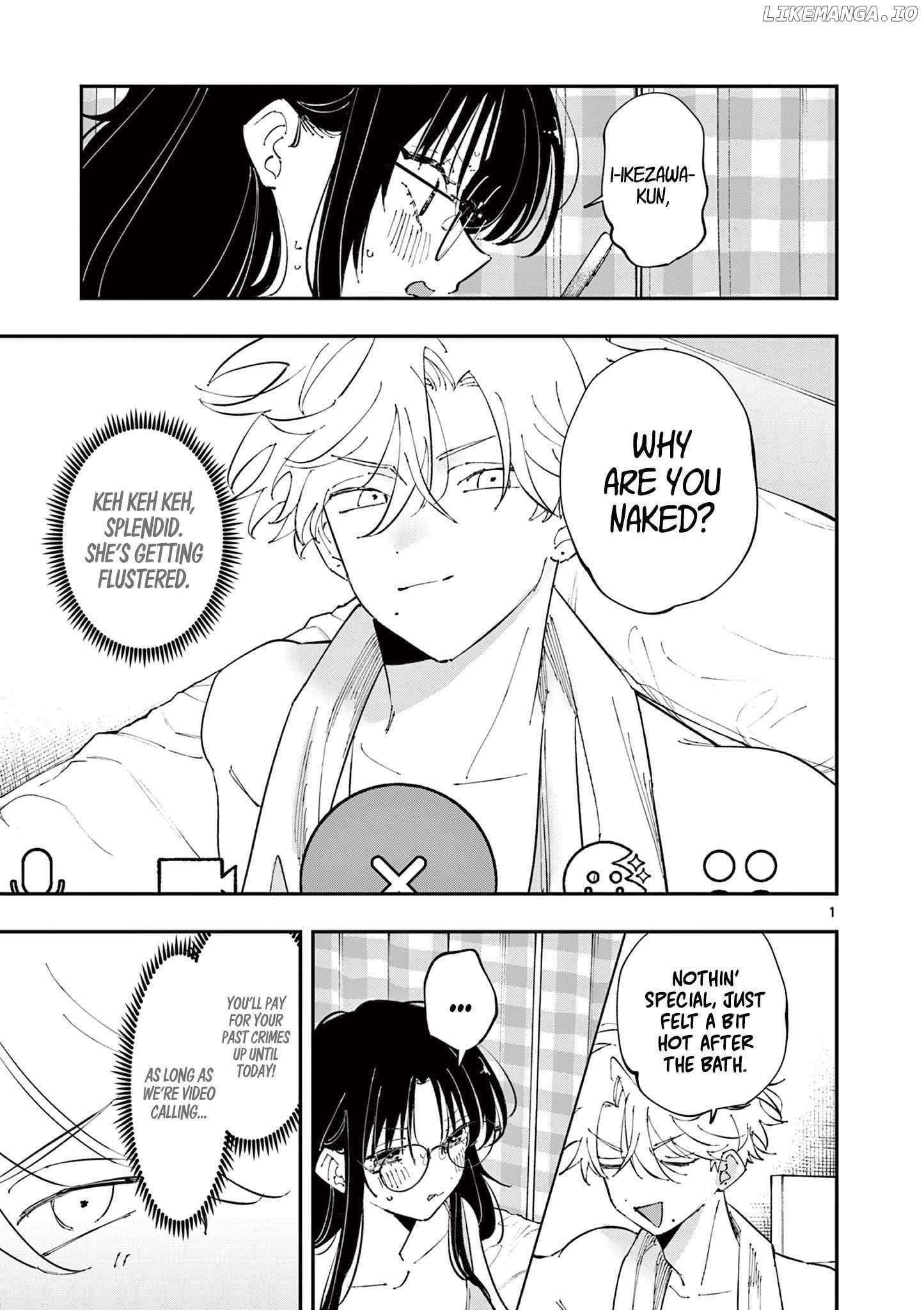 The Person Sitting Next to Me Looking at Me with Perverted Eyes Chapter 44 - page 1