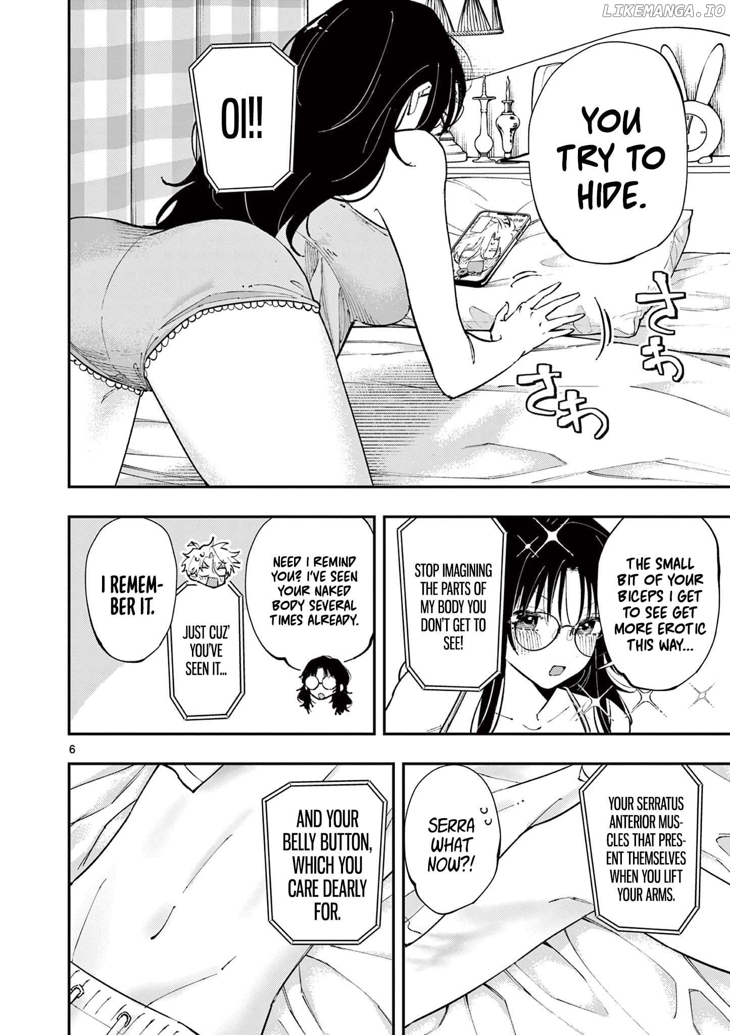 The Person Sitting Next to Me Looking at Me with Perverted Eyes Chapter 44 - page 6