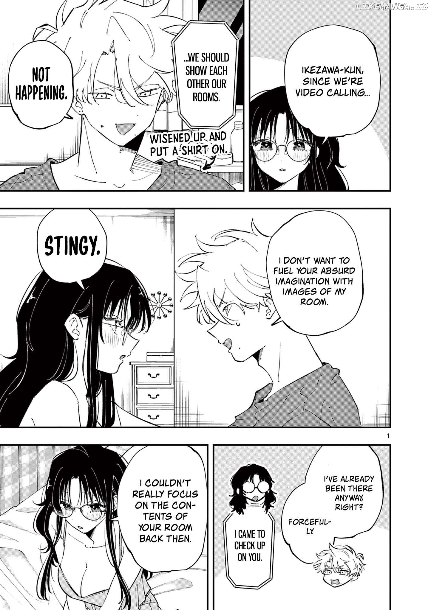 The Person Sitting Next to Me Looking at Me with Perverted Eyes Chapter 46 - page 1