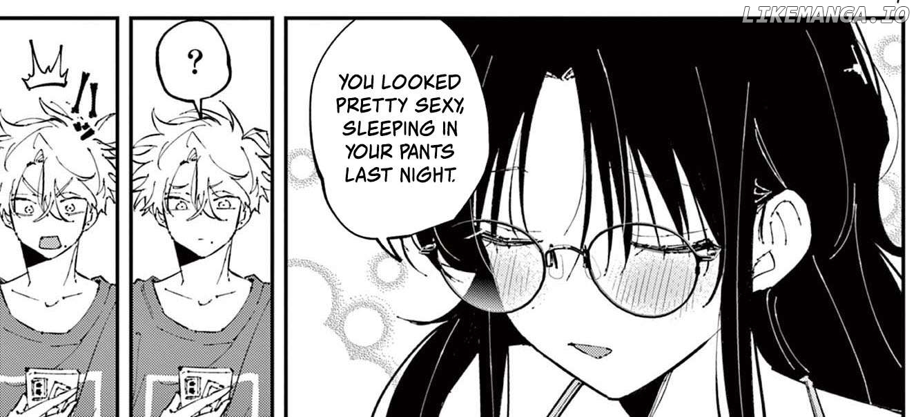 The Person Sitting Next to Me Looking at Me with Perverted Eyes Chapter 46 - page 11
