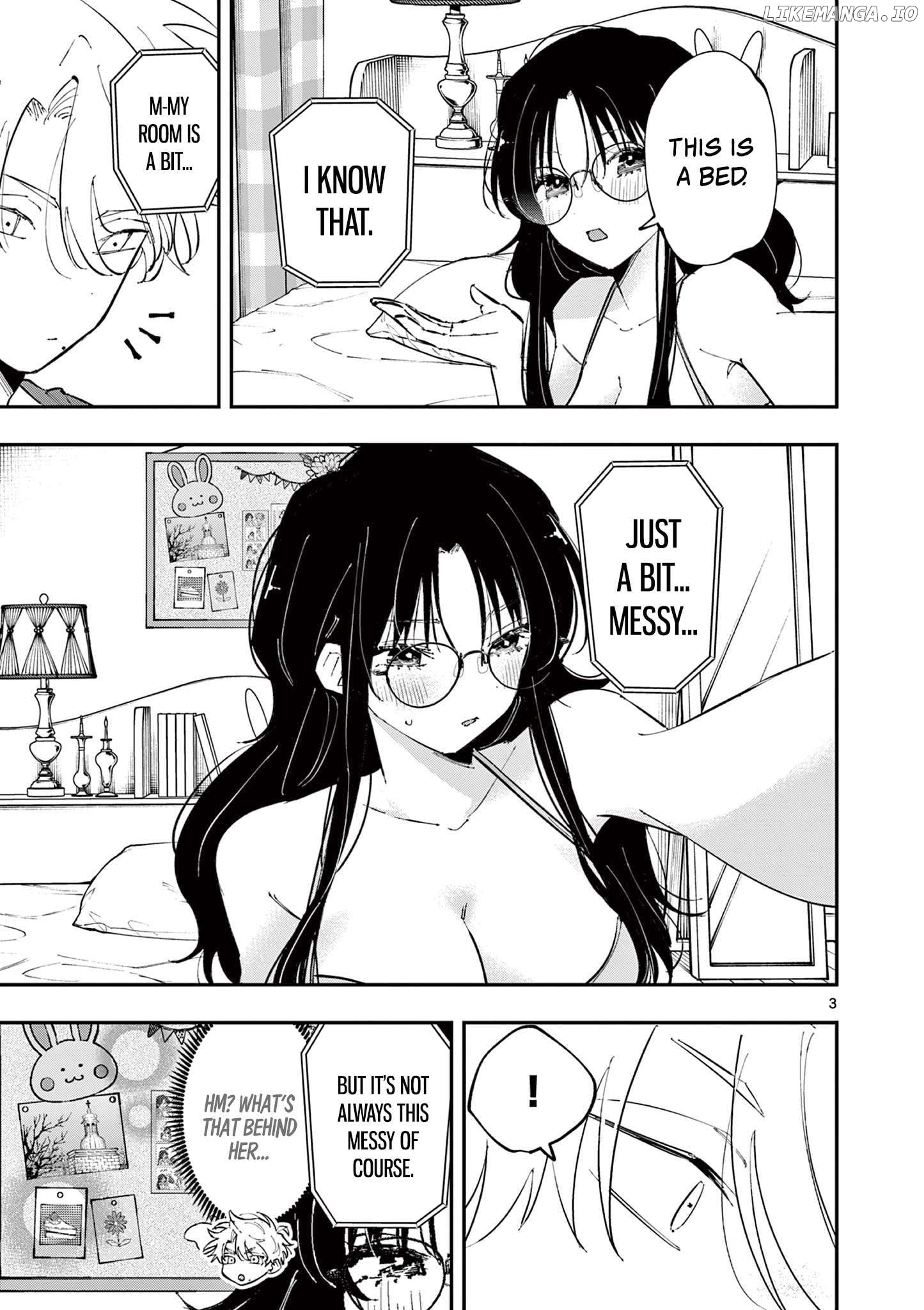 The Person Sitting Next to Me Looking at Me with Perverted Eyes Chapter 46 - page 3