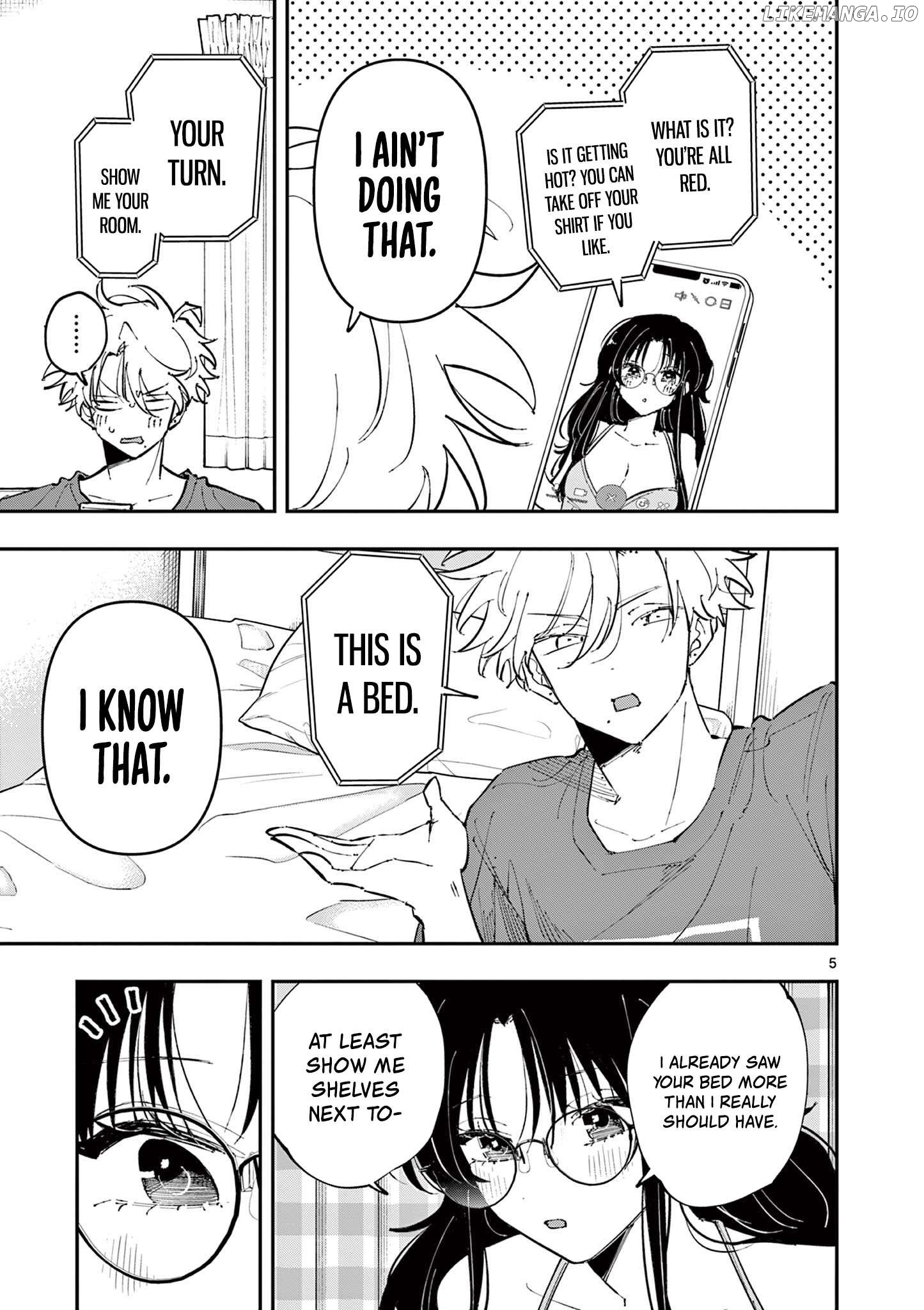 The Person Sitting Next to Me Looking at Me with Perverted Eyes Chapter 46 - page 5