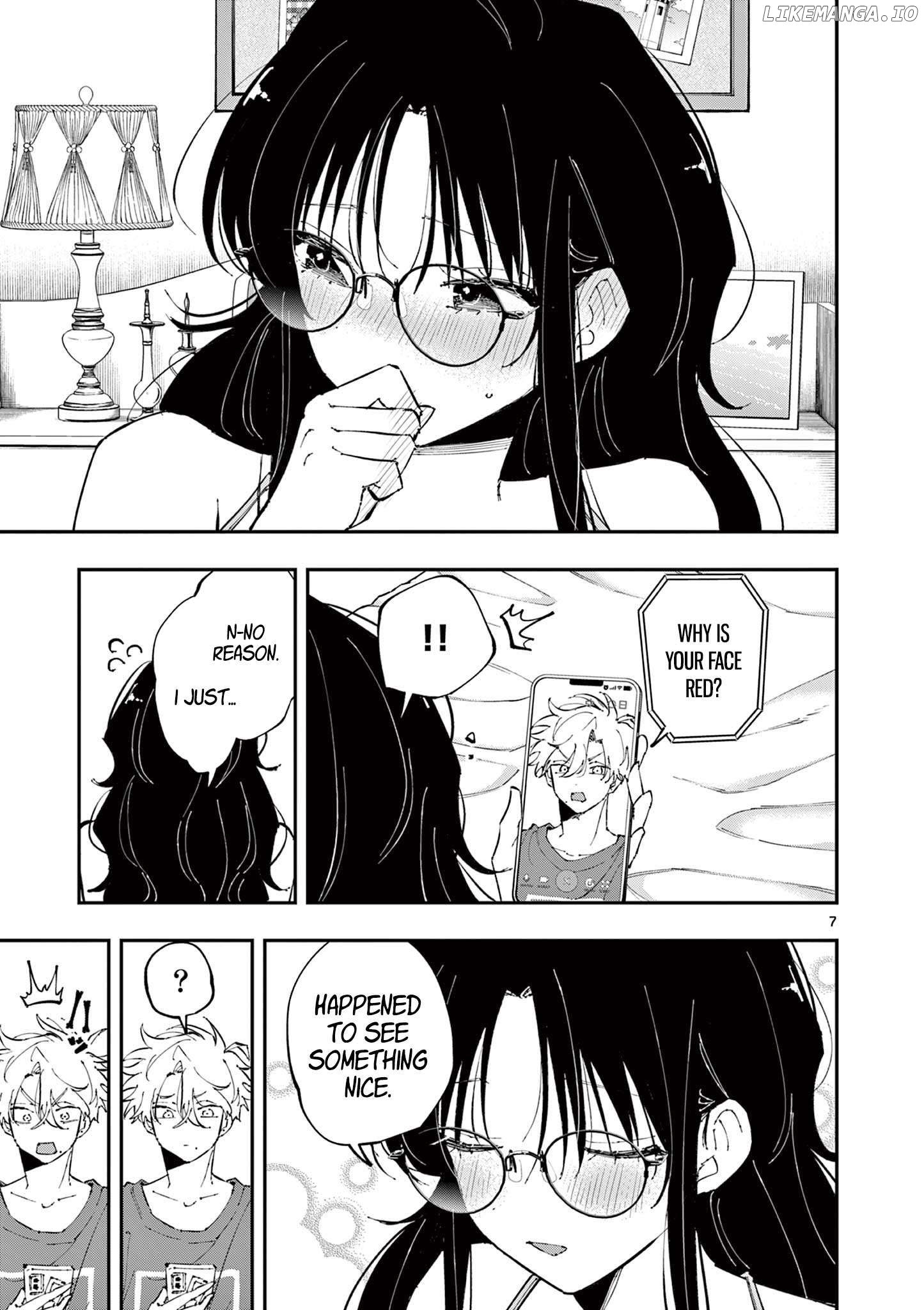 The Person Sitting Next to Me Looking at Me with Perverted Eyes Chapter 46 - page 7