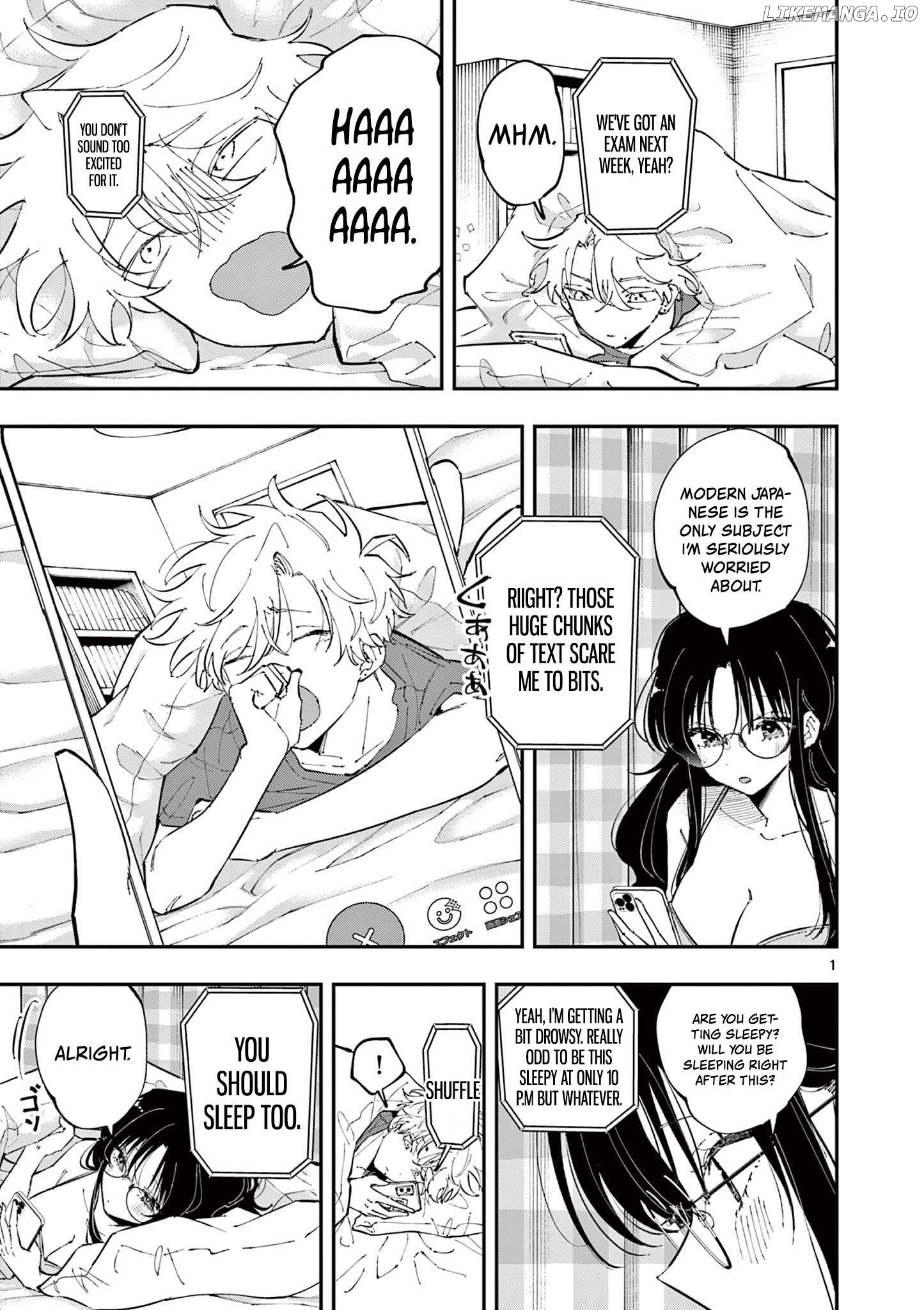 The Person Sitting Next to Me Looking at Me with Perverted Eyes Chapter 47 - page 1
